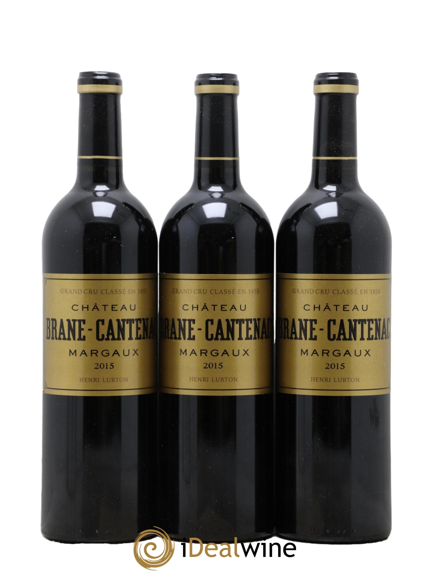 Château Brane Cantenac 2ème Grand Cru Classé 2015 - Lot de 6 bouteilles - 2