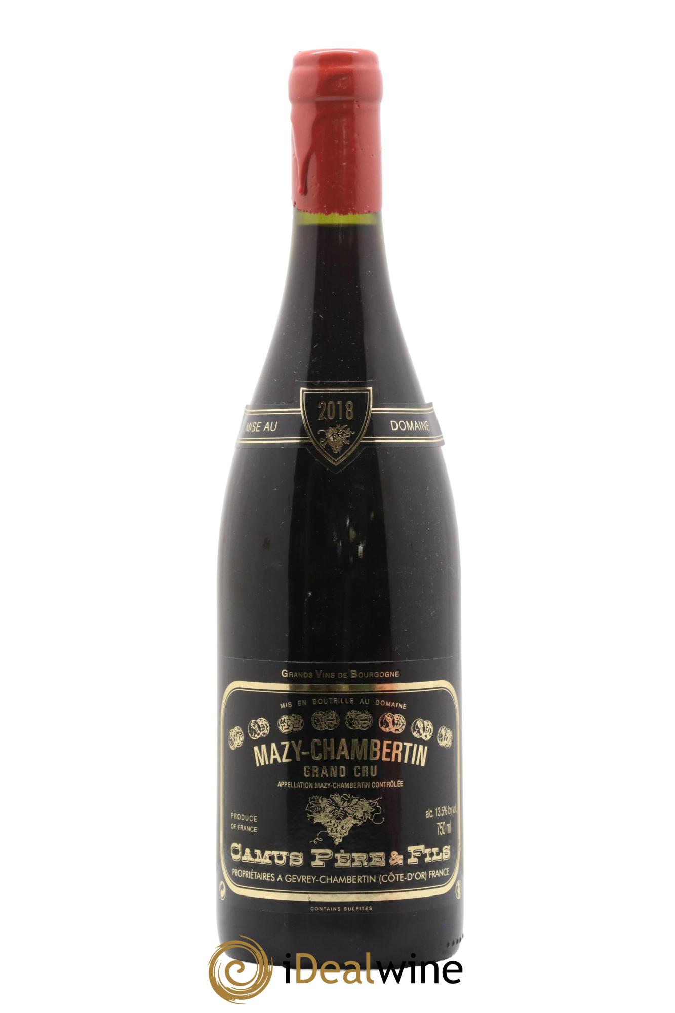 Mazis-Chambertin Grand Cru Camus Père et Fils (Domaine) 2018 - Lotto di 1 bottiglia - 0