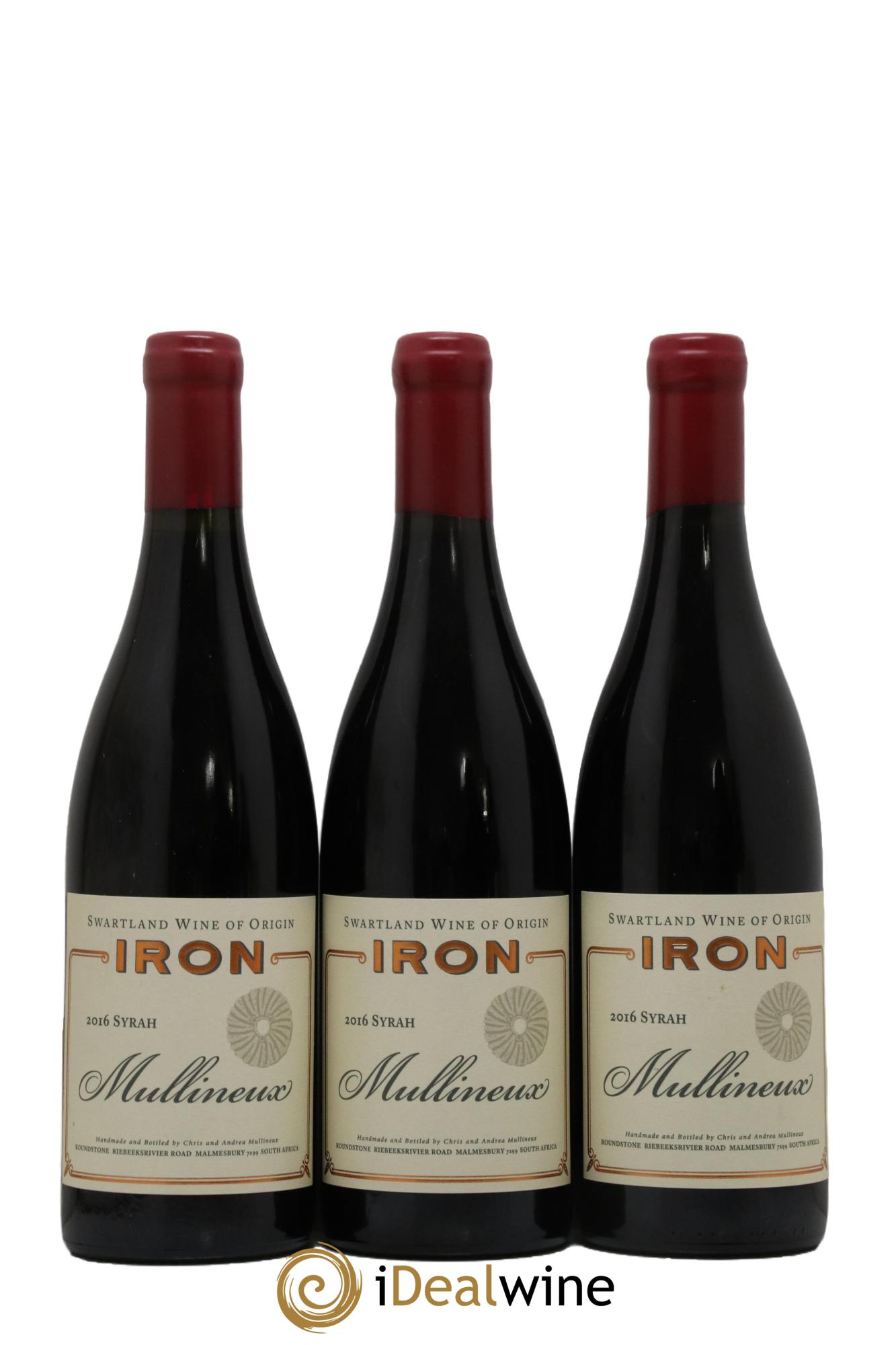 Swartland Mullineux & Leeu Single Terroir Iron Syrah 2016 - Posten von 3 Flaschen - 0
