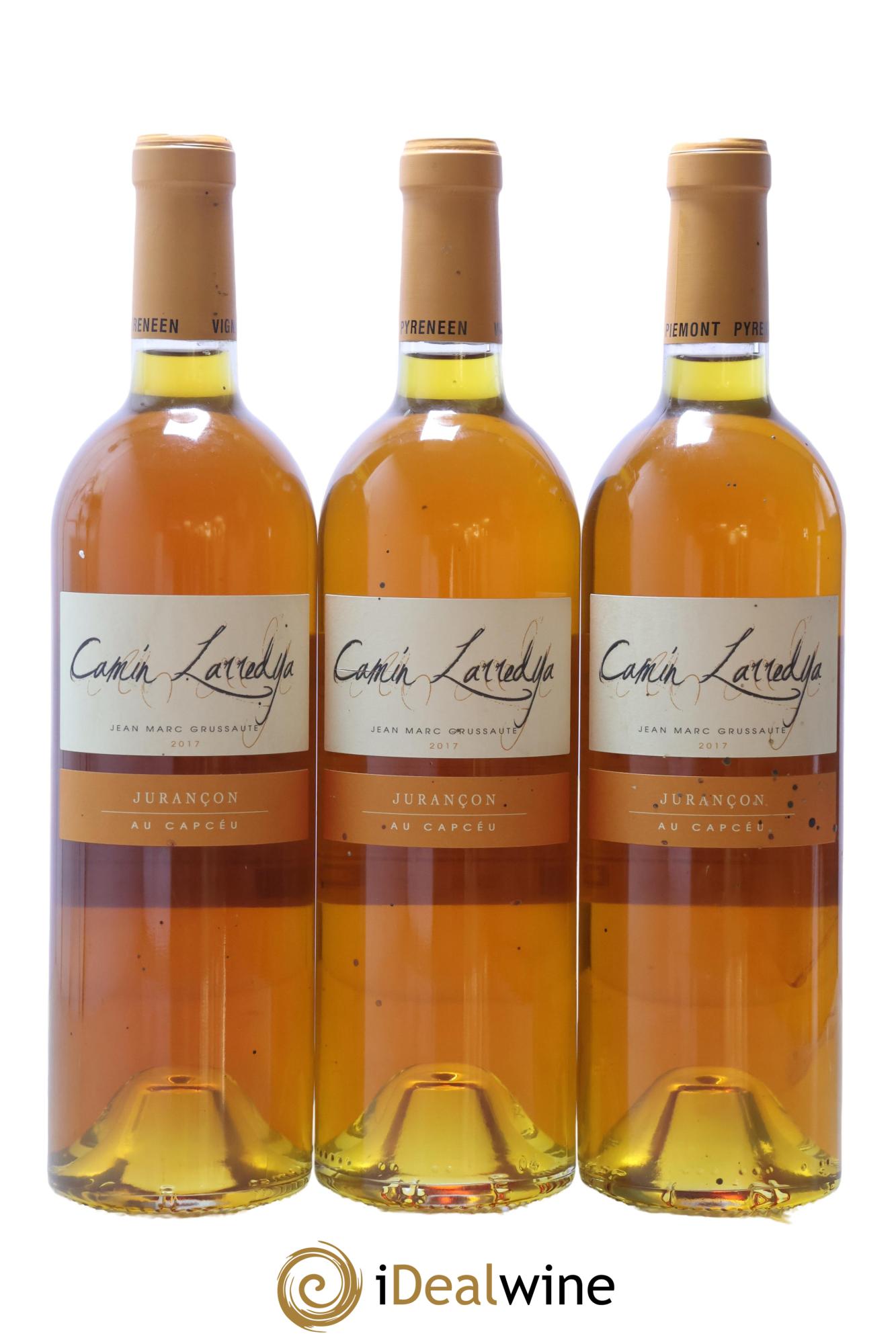 Jurançon Au Capcéu Camin Larredya 2017 - Lot de 3 bouteilles - 0
