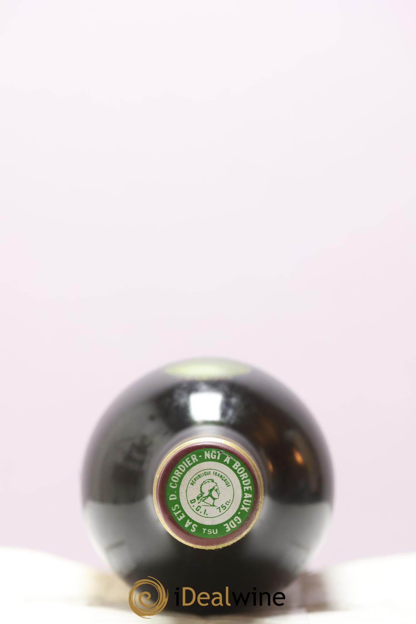 Château Talbot 4ème Grand Cru Classé 1982 - Lot de 1 bouteille - 1