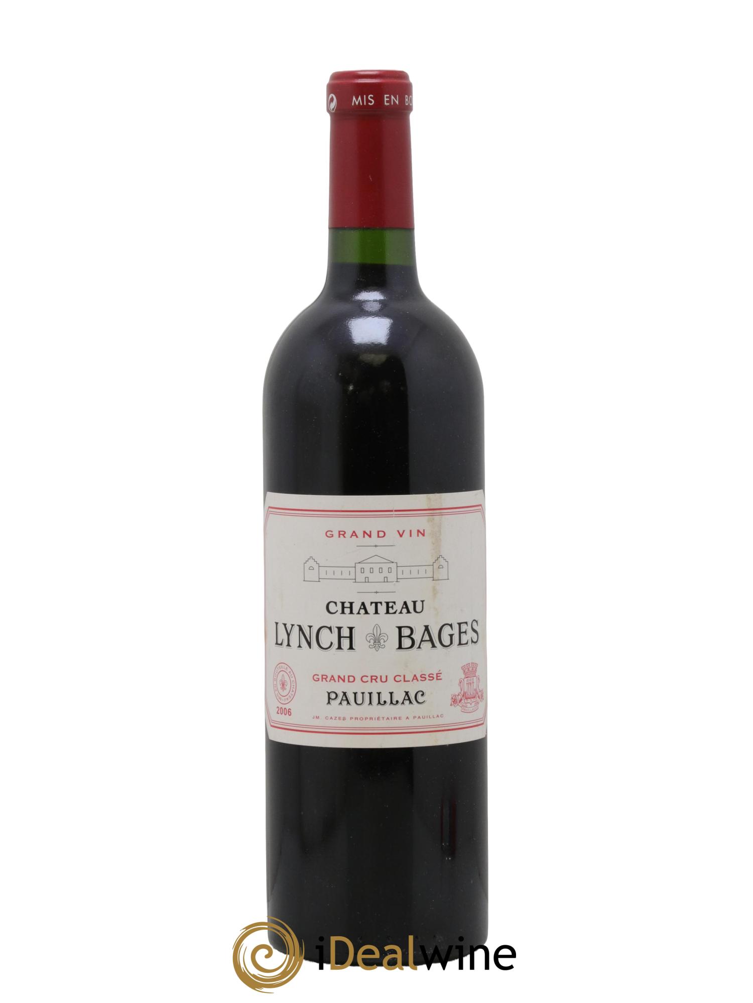 Château Lynch Bages 5ème Grand Cru Classé 2006 - Posten von 1 Flasche - 0