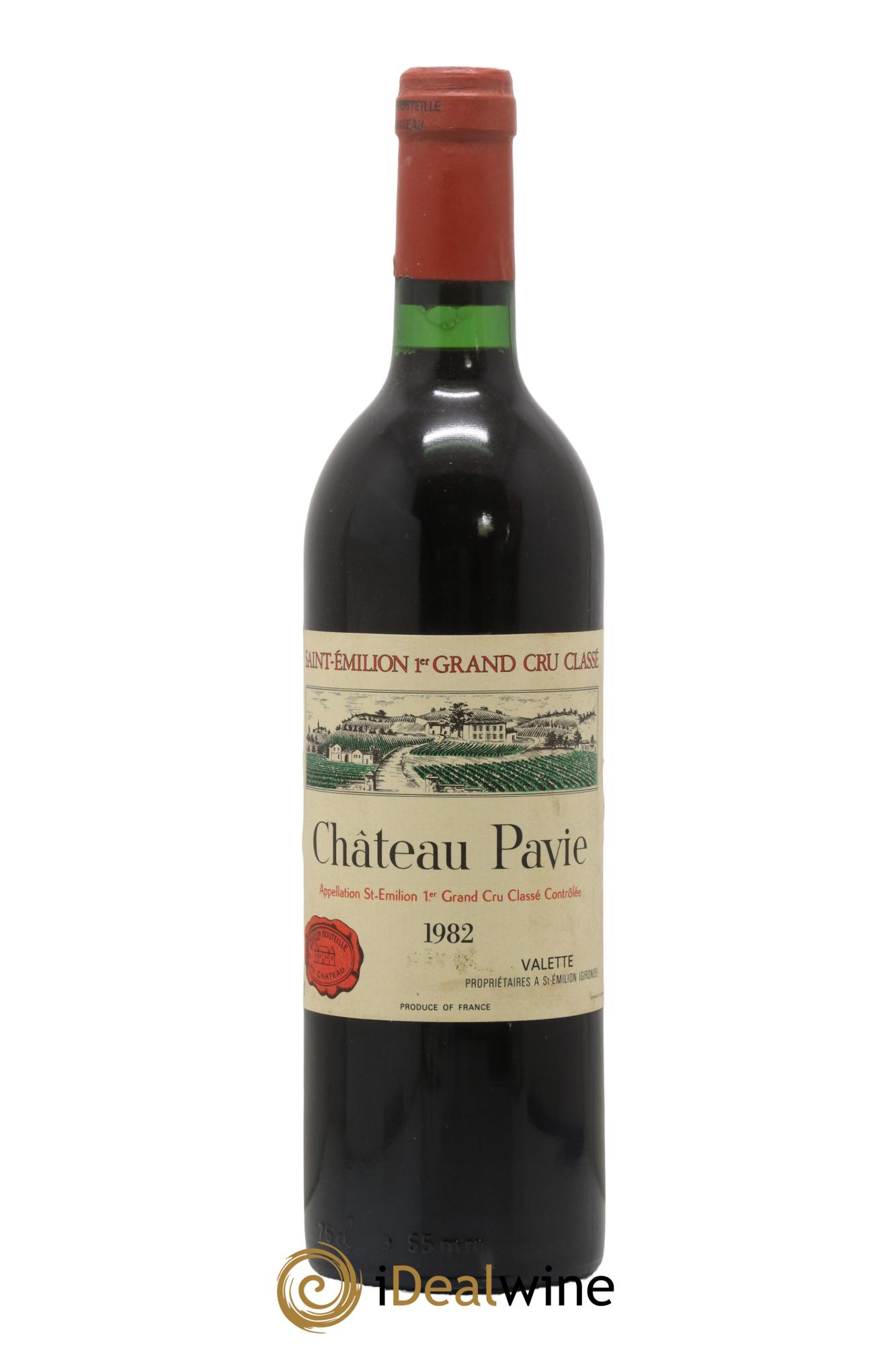Château Pavie 1er Grand Cru Classé A 1982 - Lot de 1 bouteille - 0
