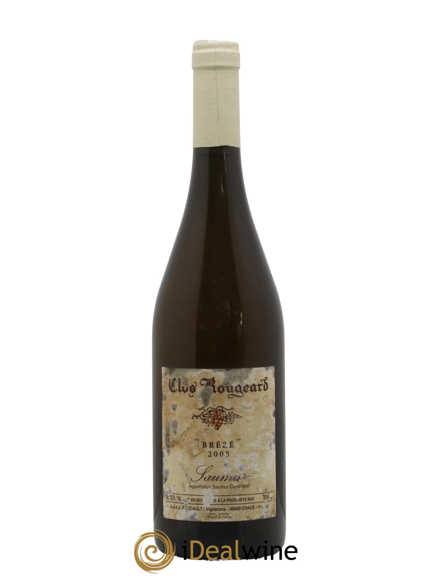 Saumur Brézé Clos Rougeard 2008 - Posten von 1 Flasche - 0