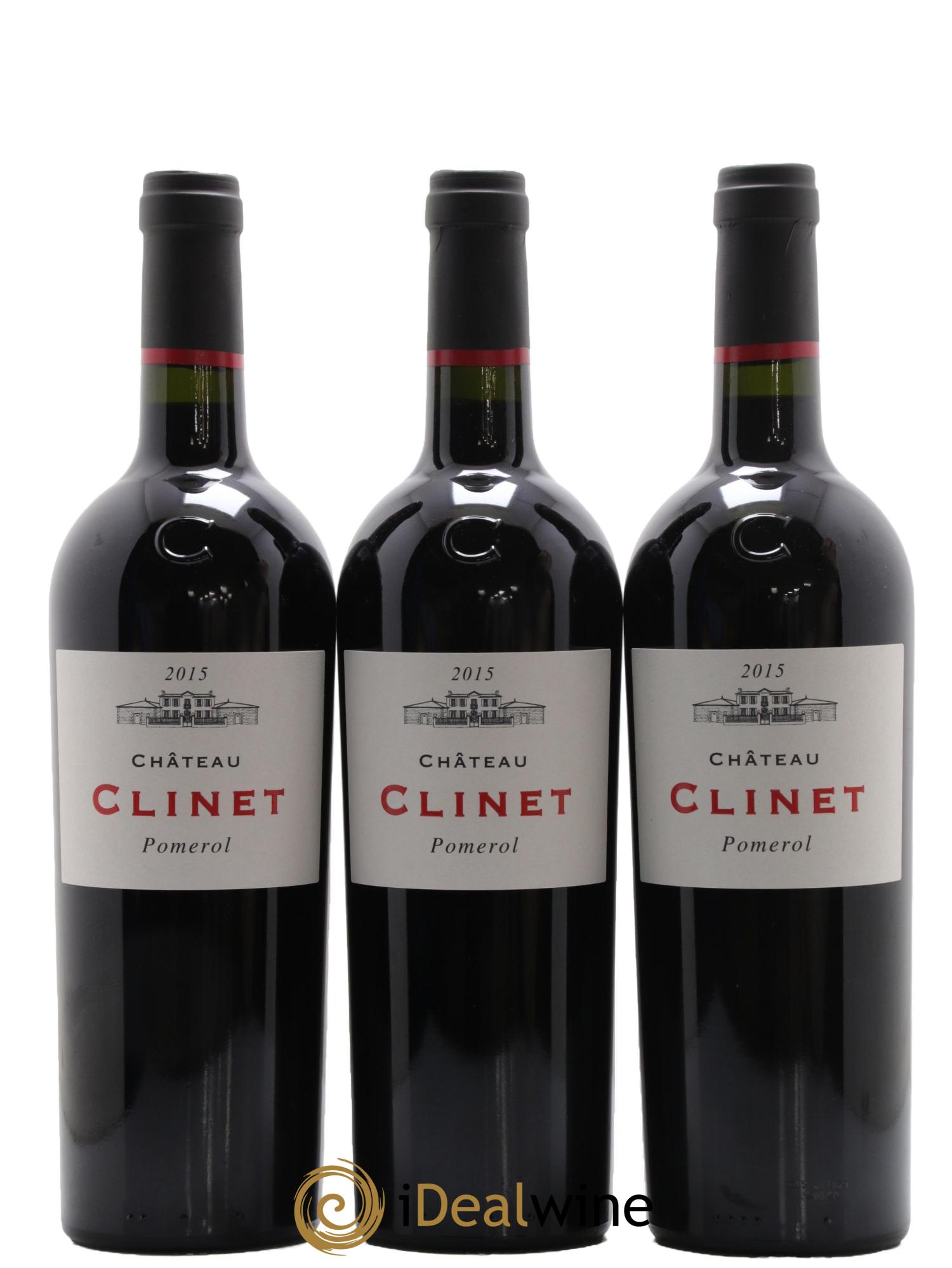 Château Clinet 2015 - Lot de 6 bouteilles - 2