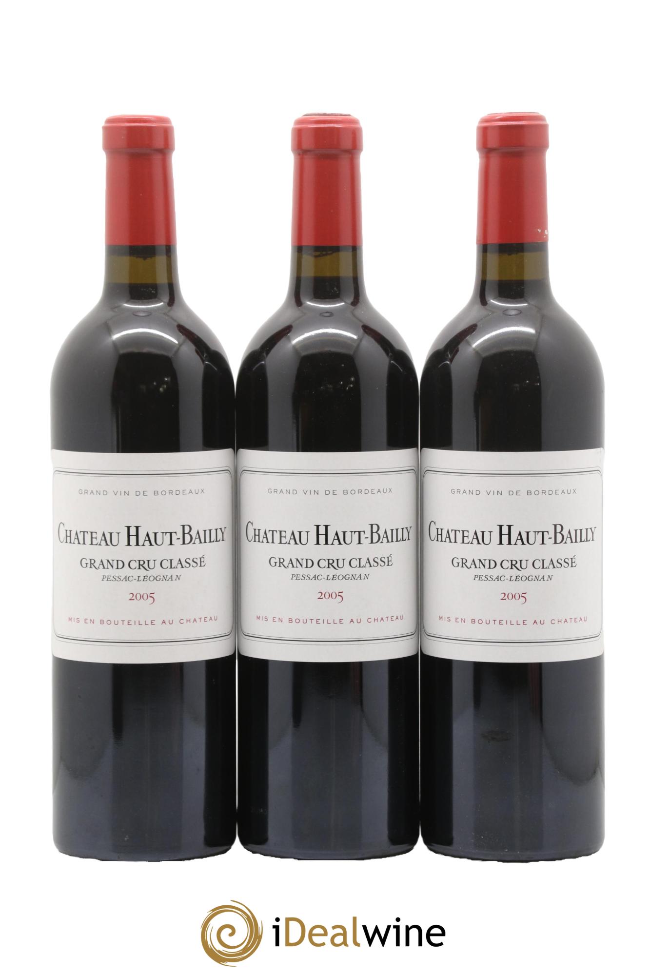 Château Haut-Bailly Cru Classé de Graves 2005 - Lotto di 12 bottiglie - 2