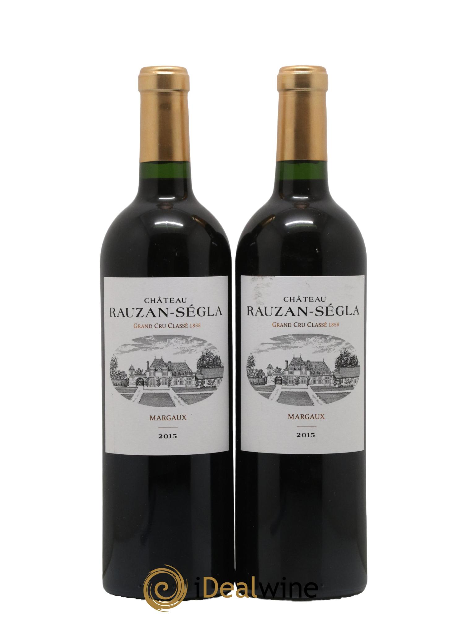 Château Rauzan Ségla Grand Cru Classé 2015 - Lot de 2 bouteilles - 0