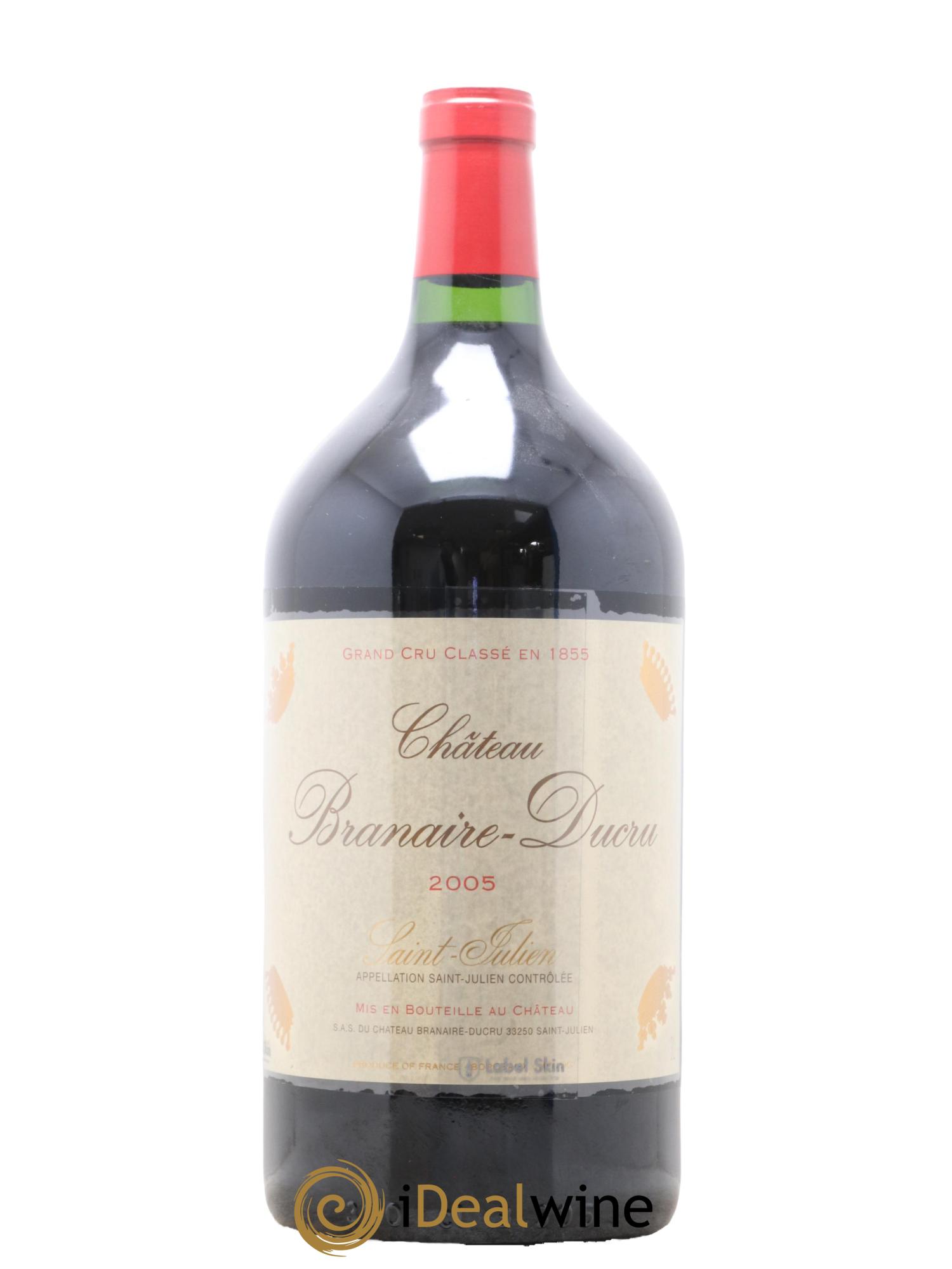 Château Branaire Ducru 4ème Grand Cru Classé 2005 - Lot de 1 double magnum - 1