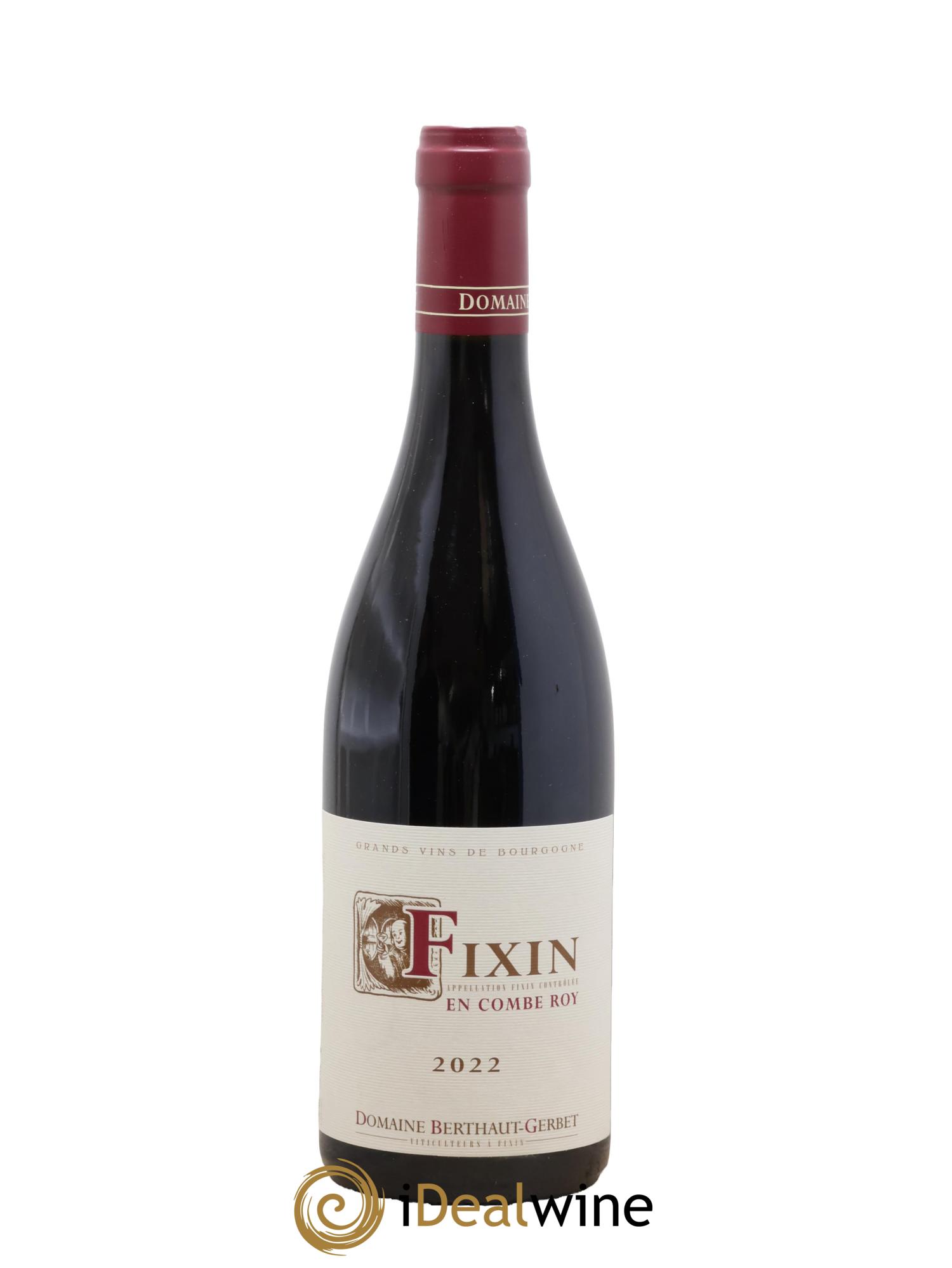 Fixin En Combe Roy Berthaut Gerbet 2022 - Lot de 1 bouteille - 0