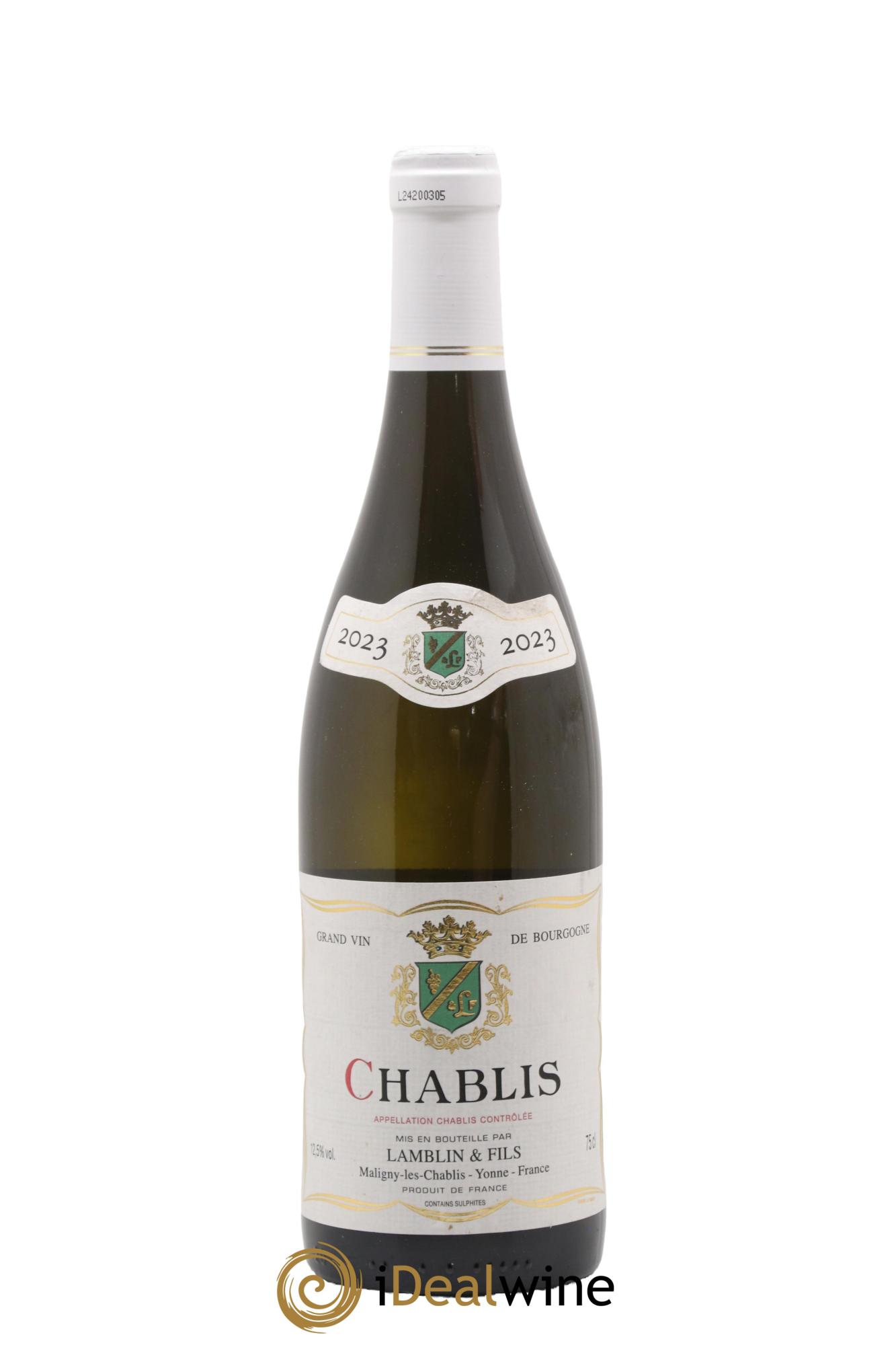 Chablis Lamblin & Fils 2023 - Posten von 1 Flasche - 0