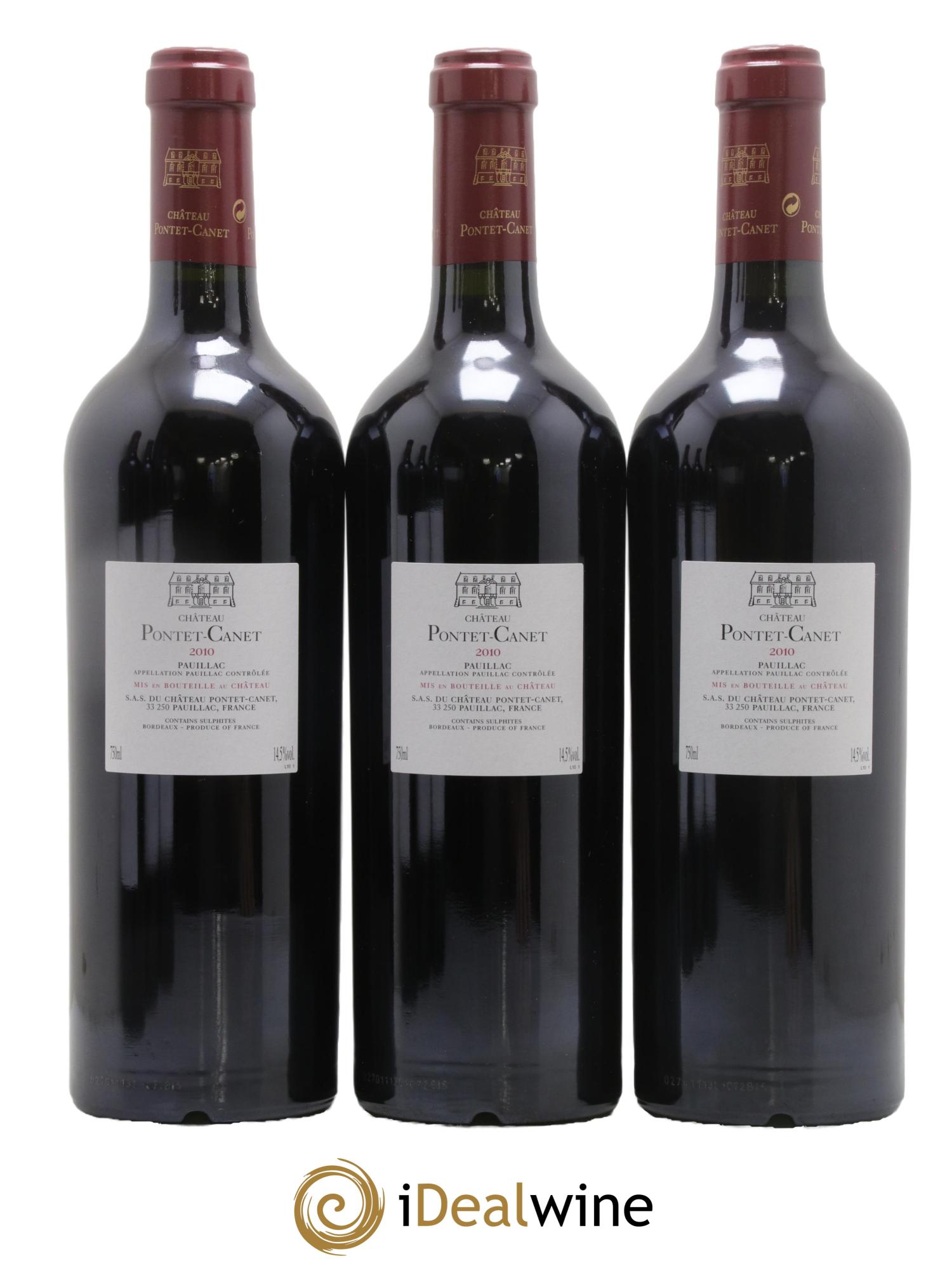 Château Pontet Canet 5ème Grand Cru Classé 2010 - Lotto di 6 bottiglie - 4