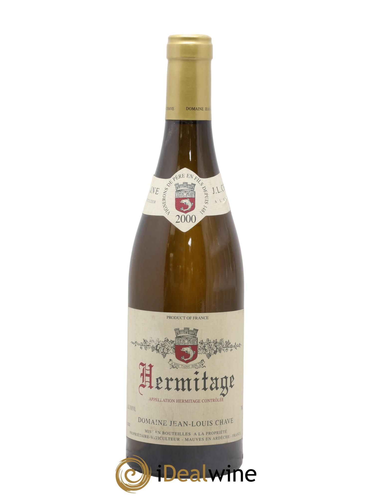 Hermitage Jean-Louis Chave 2000 - Lot de 1 bouteille - 0