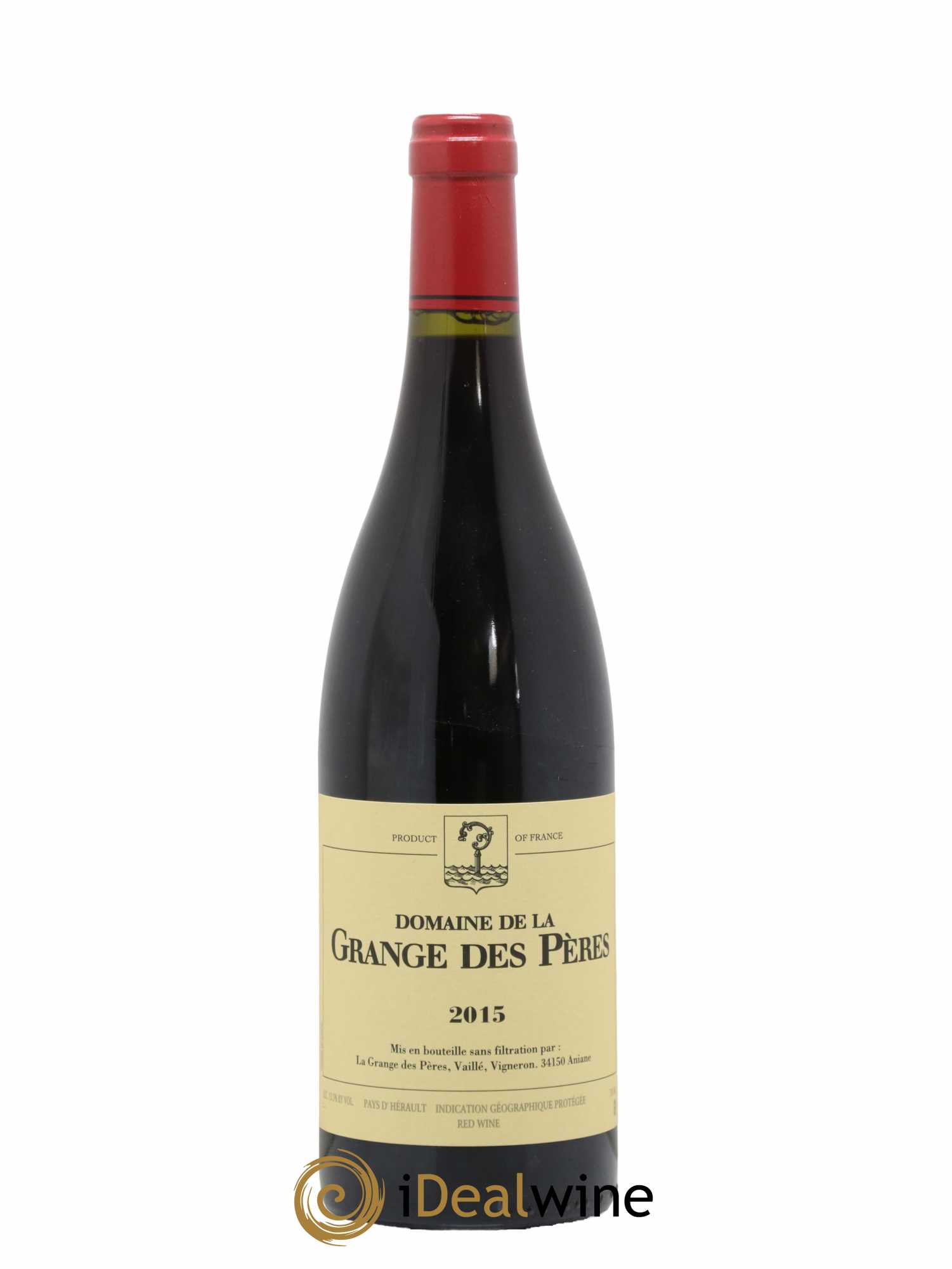 Pays d'Hérault Grange des Pères Laurent Vaillé 2015 - Lot de 1 bouteille - 0