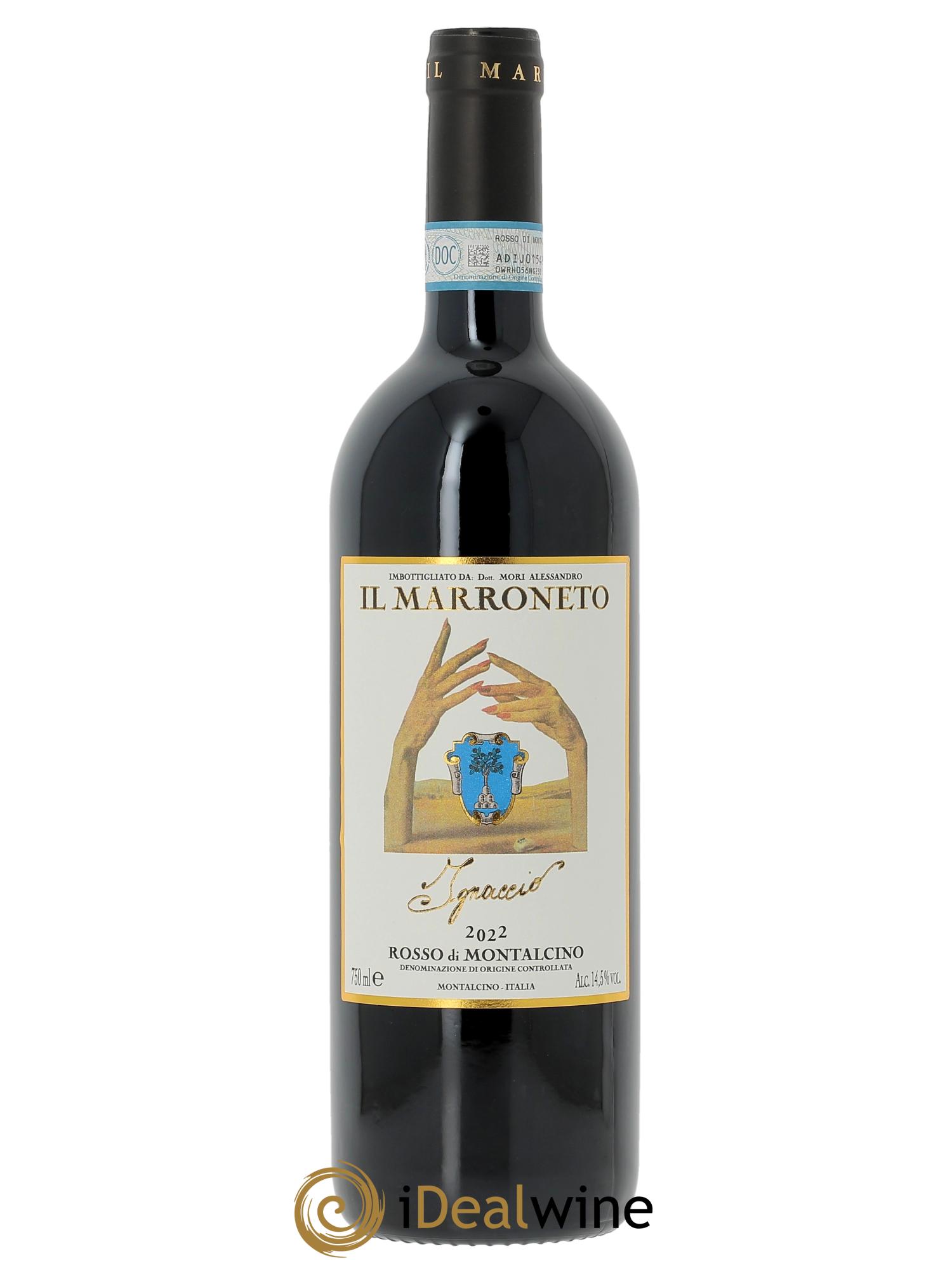 Rosso di Montalcino DOC DOCG Ignaccio Il Marroneto  2022 - Lot of 1 bottle - 0