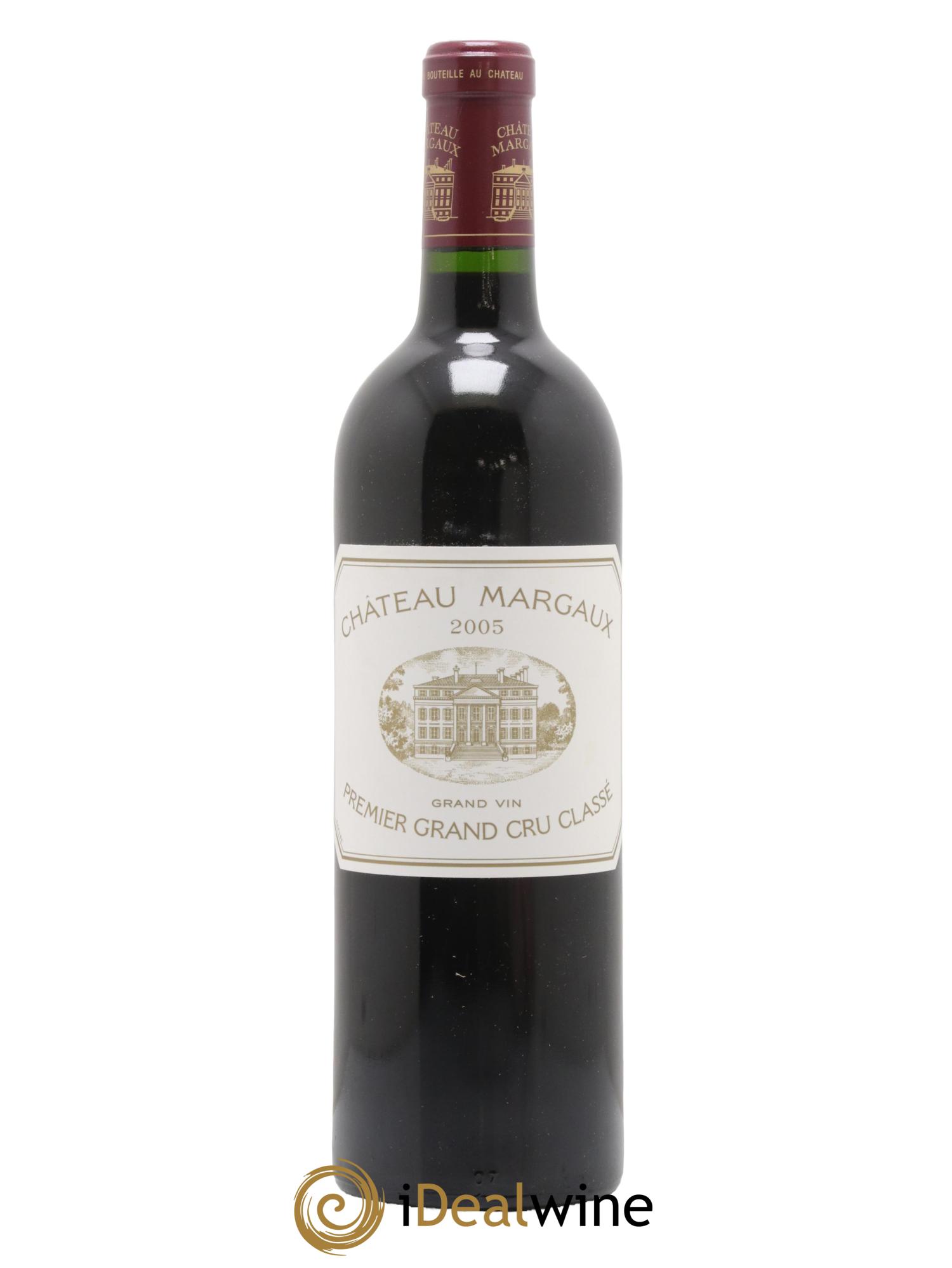 Château Margaux 1er Grand Cru Classé 2005 - Lot de 1 bouteille - 0