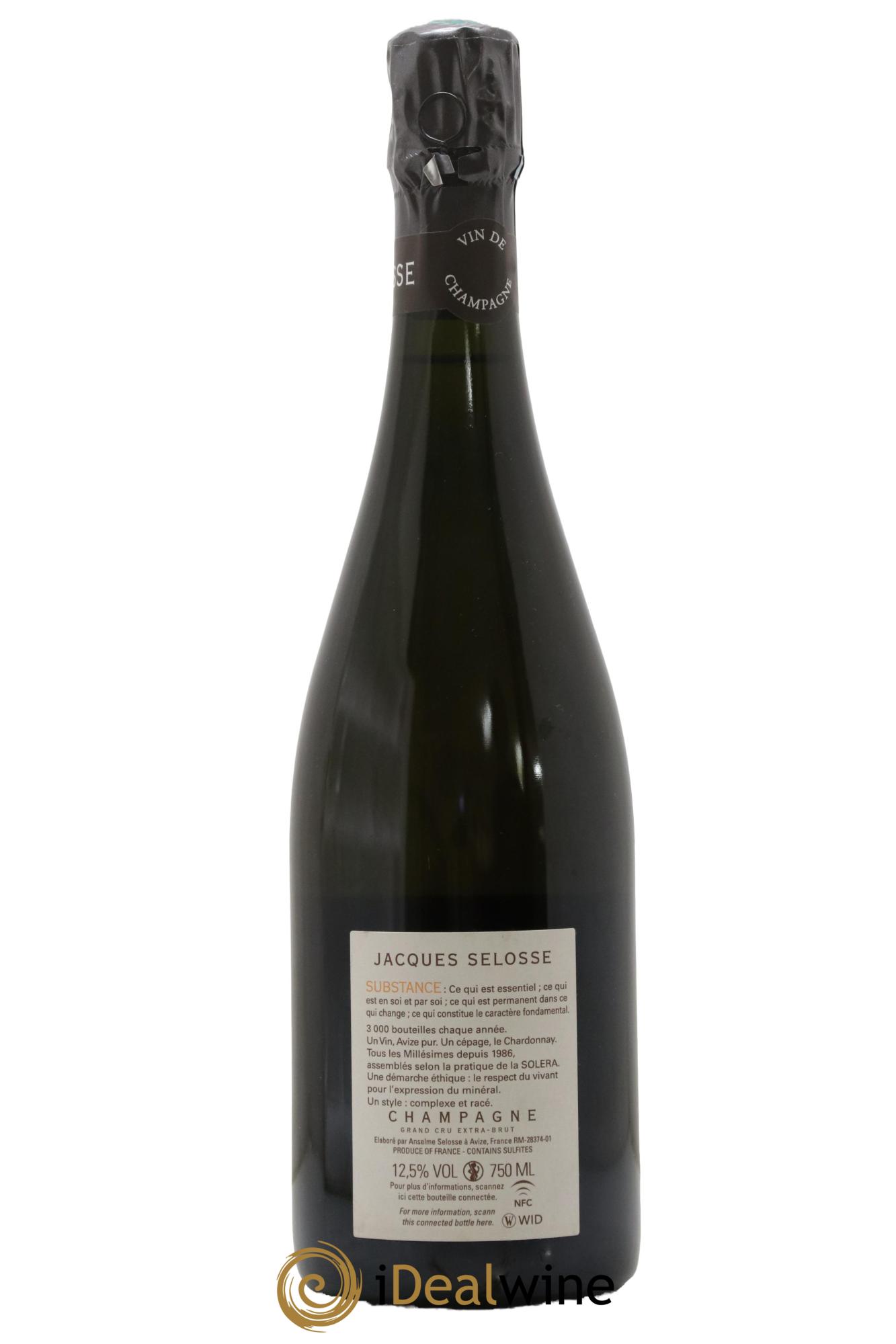 Substance Jacques Selosse - Lot de 1 bouteille - 1