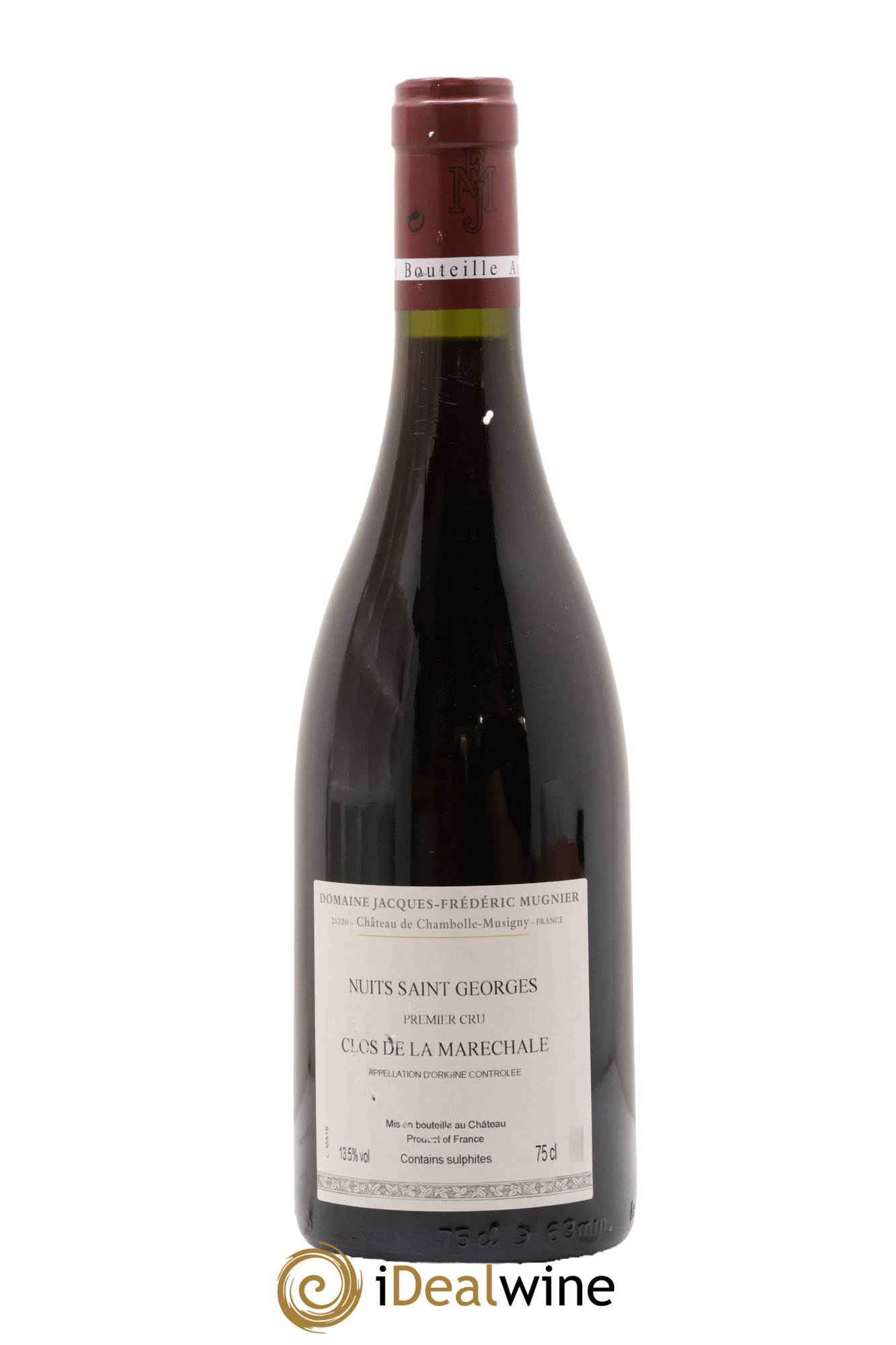 Nuits-Saint-Georges 1er Cru Clos de La Maréchale Jacques-Frédéric Mugnier 2019 - Lot de 1 bouteille - 1
