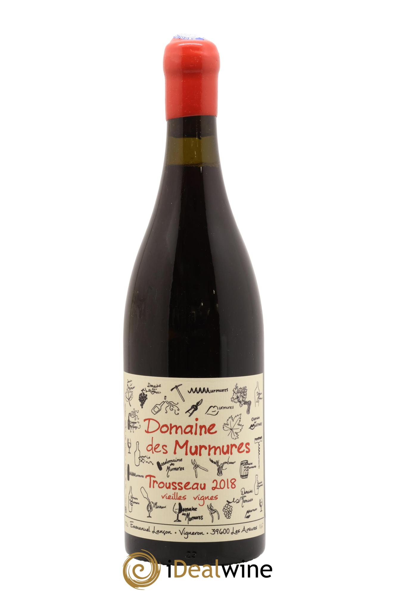 Vin de France Trousseau Vieilles Vignes Murmures (Domaine des) - Emmanuel Lançon 2018 - Lot of 1 bottle - 0