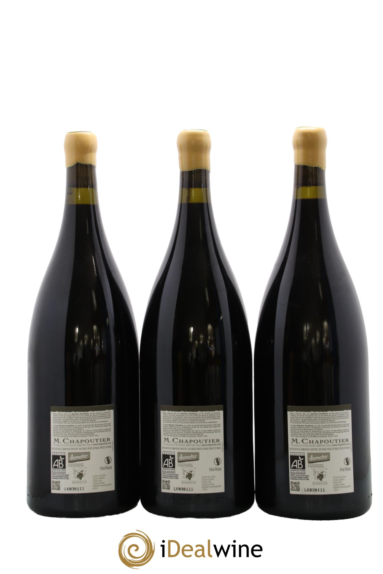 Hermitage Ermitage Le Méal Chapoutier 2009 - Posten von 3 Magnum - 1