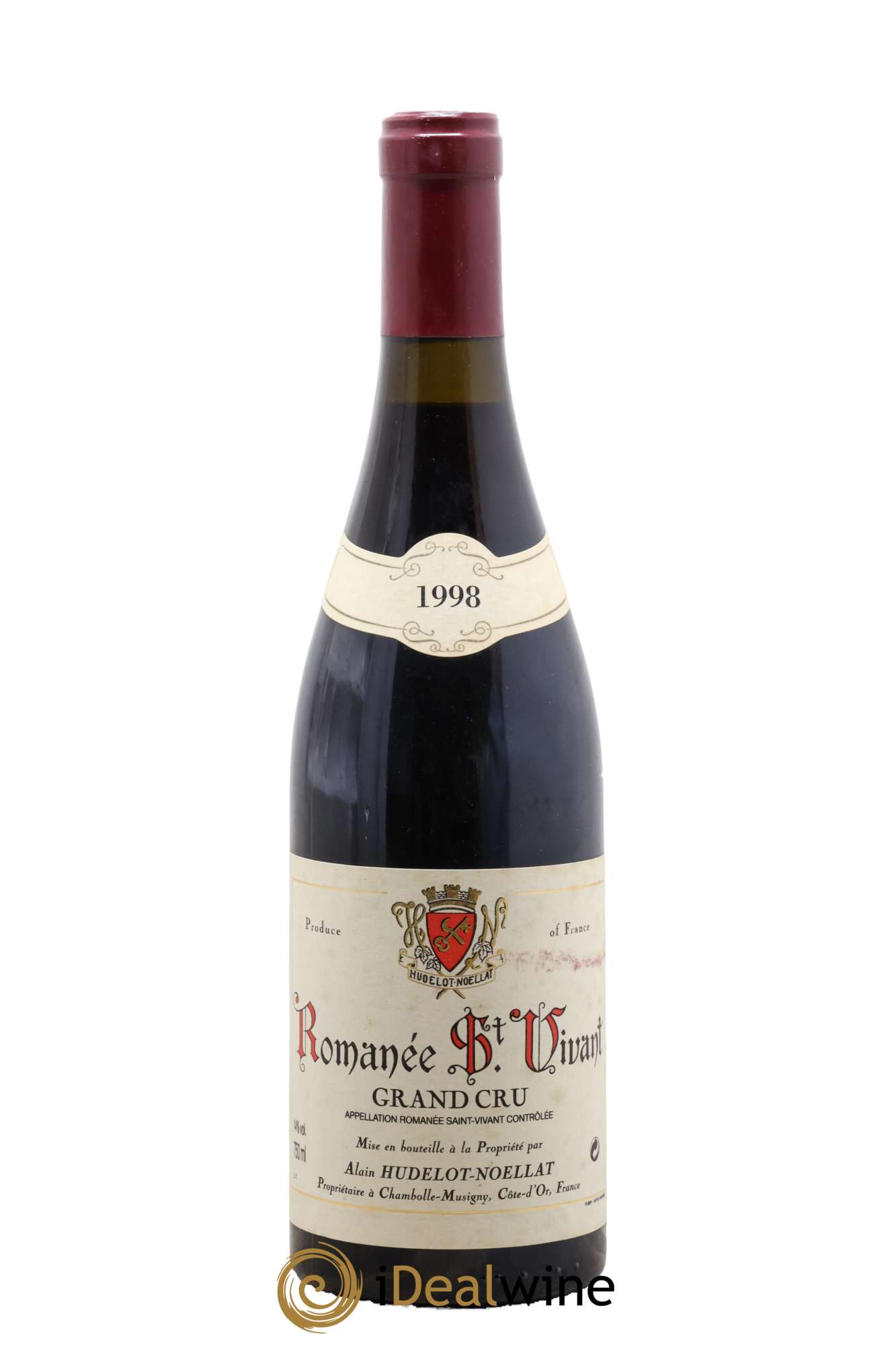 Romanée-Saint-Vivant Grand Cru Hudelot-Noëllat 1998 - Lotto di 1 bottiglia - 0
