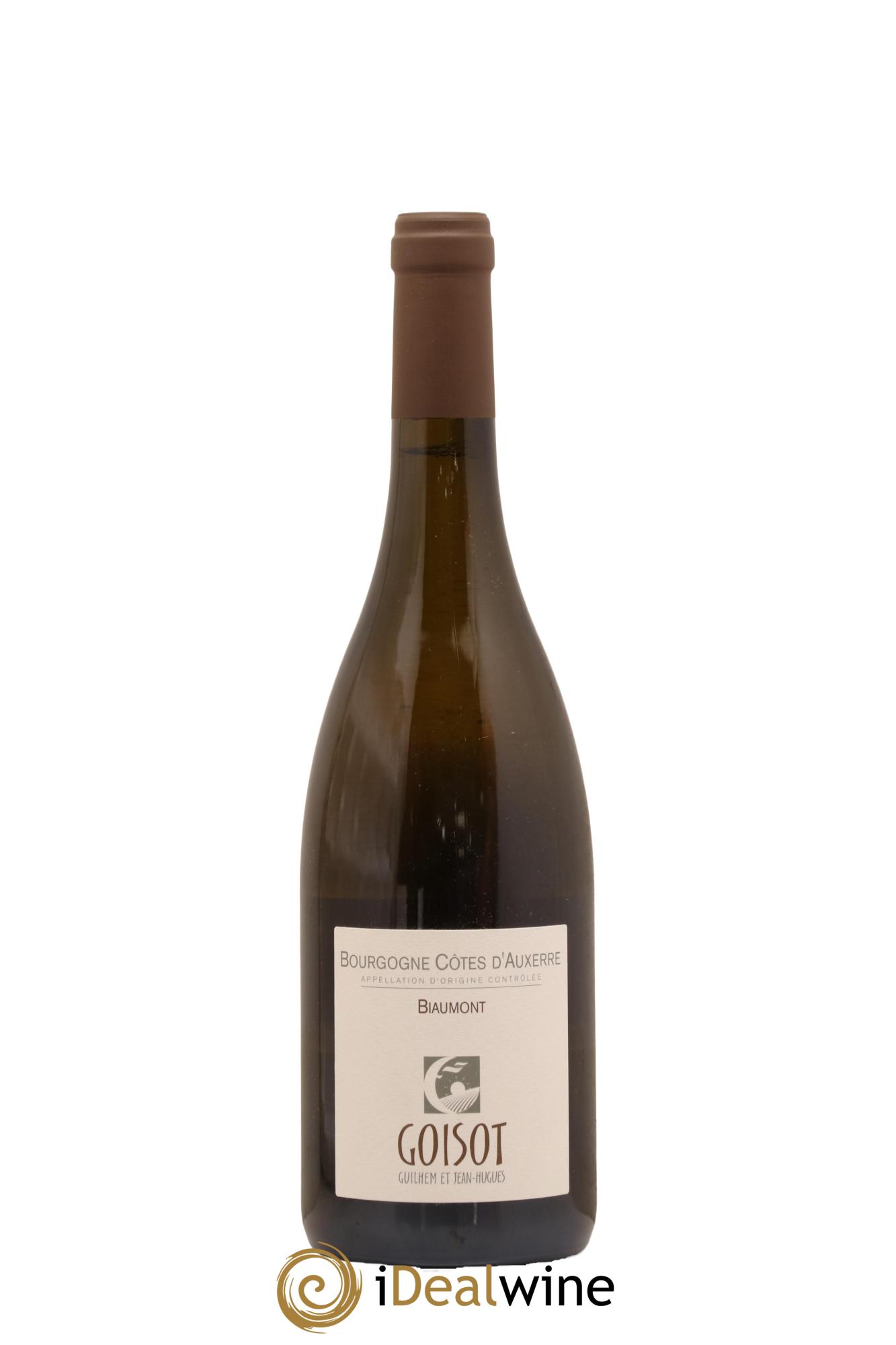 Bourgogne Côtes d'Auxerre Biaumont Goisot 2017 - Lot of 1 bottle - 0