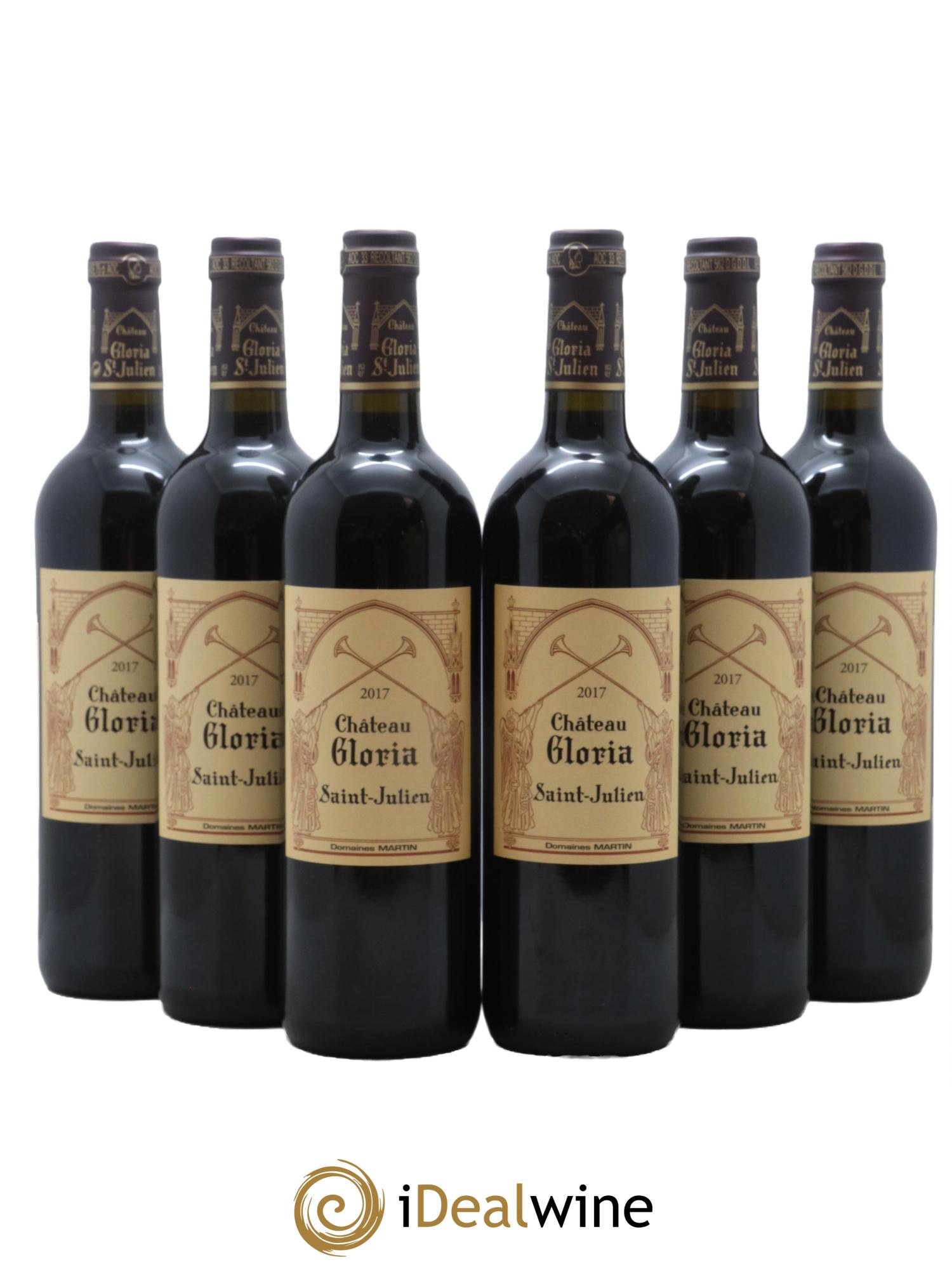 Château Gloria 2017 - Lot de 6 bouteilles - 0