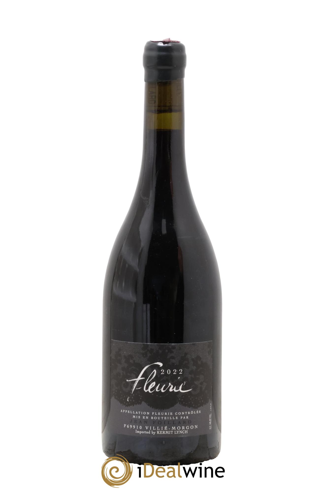Fleurie Jean Foillard 2022 - Lot of 1 bottle - 0