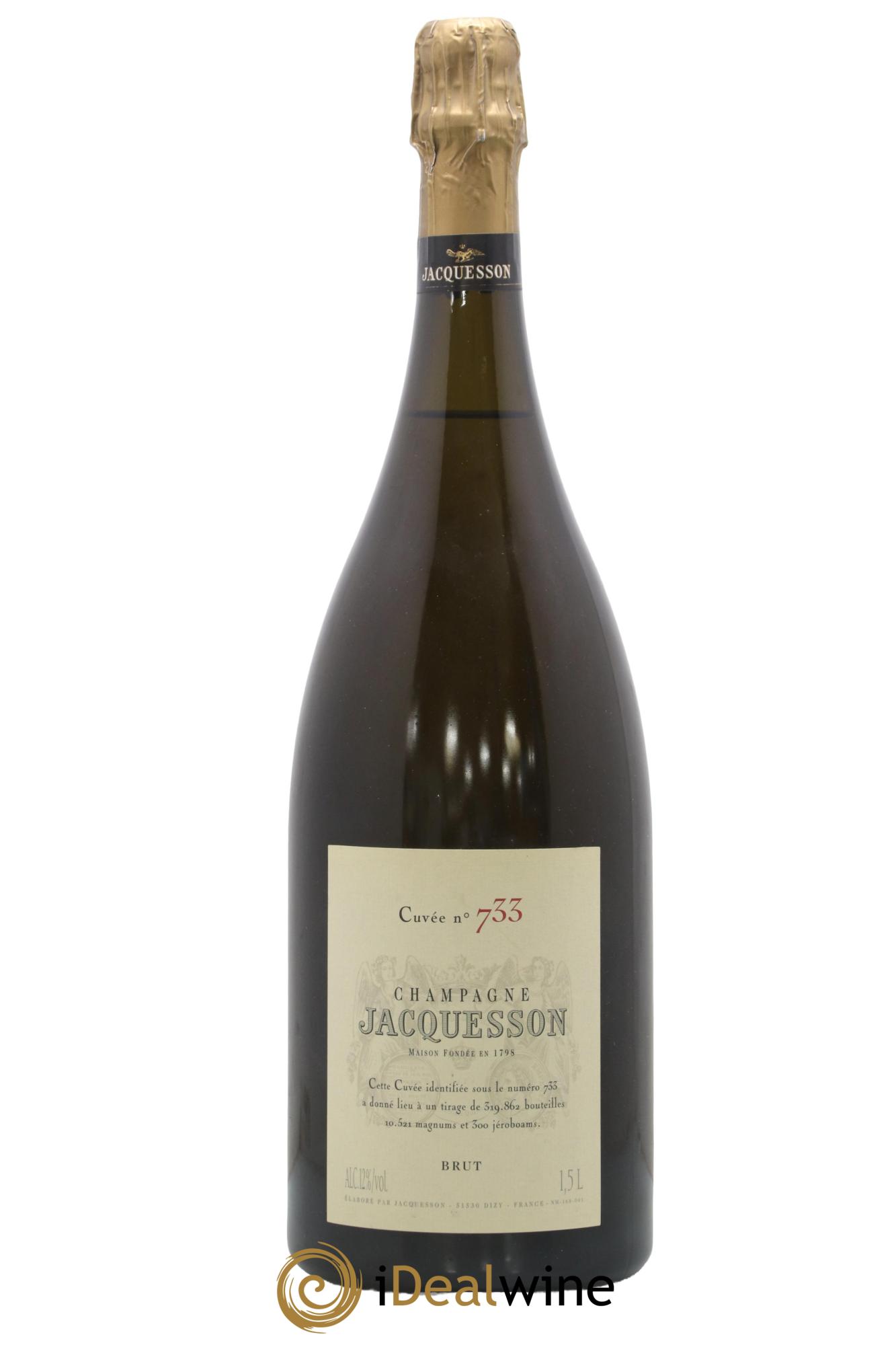 Cuvée 733 Jacquesson - Lot de 1 magnum - 0