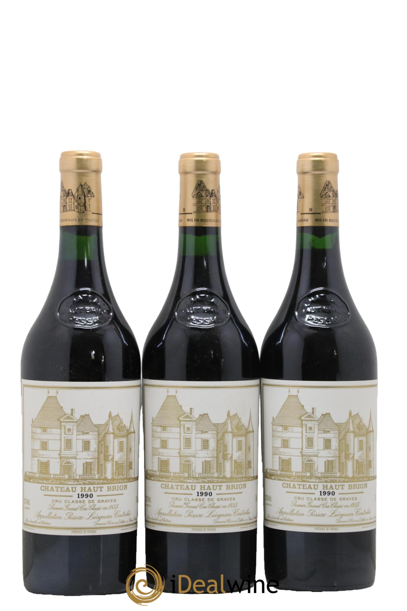 Château Haut Brion 1er Grand Cru Classé 1990 - Posten von 12 Flaschen - 3