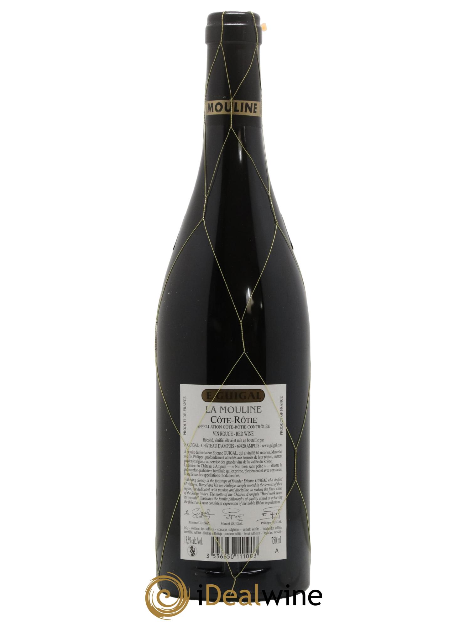 Côte-Rôtie La Mouline Guigal 2016 - Lot of 1 bottle - 1