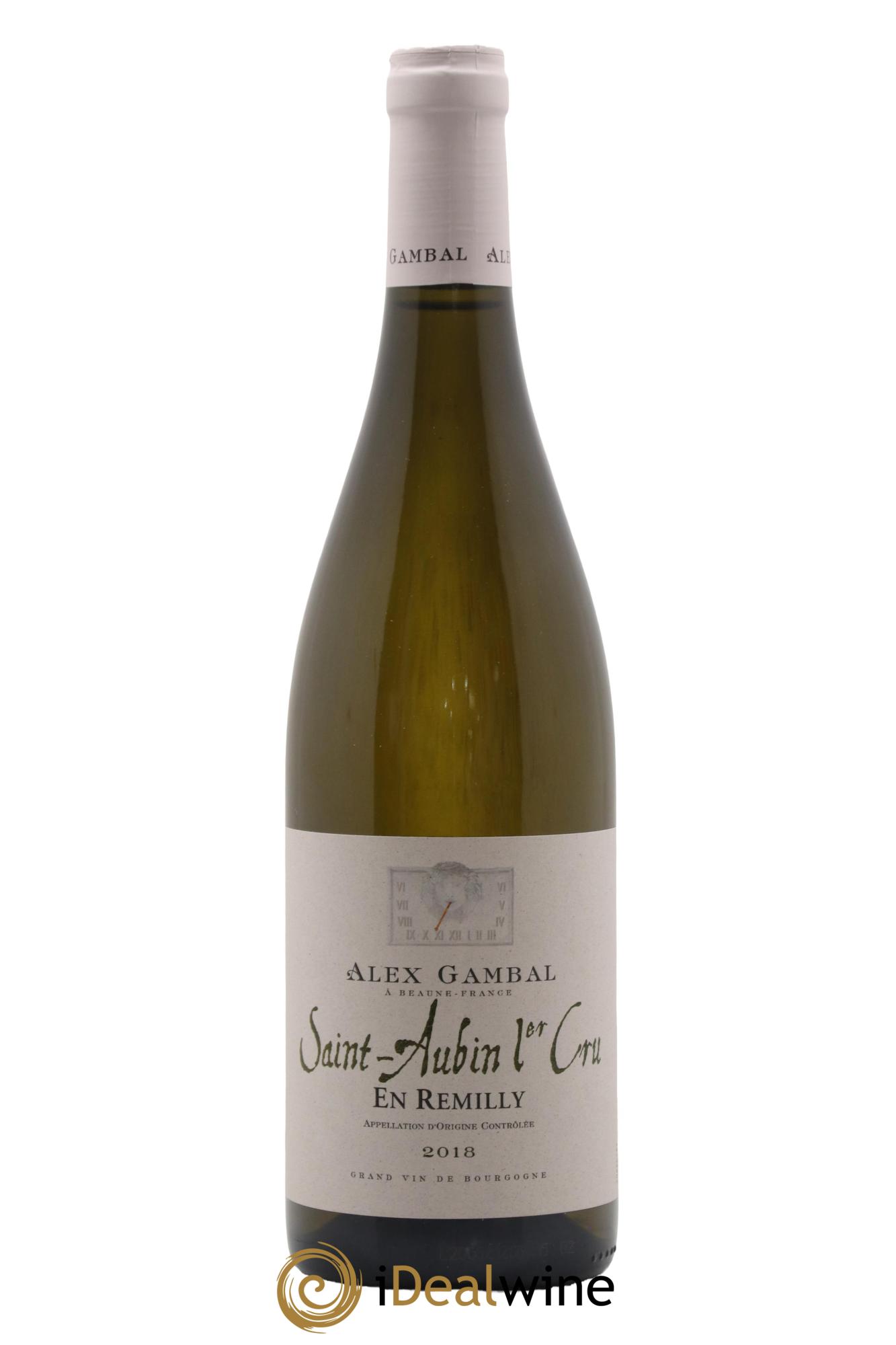 Saint-Aubin 1er Cru En Rémilly Alex Gambal (Domaine) 2018 - Lot de 1 bouteille - 0