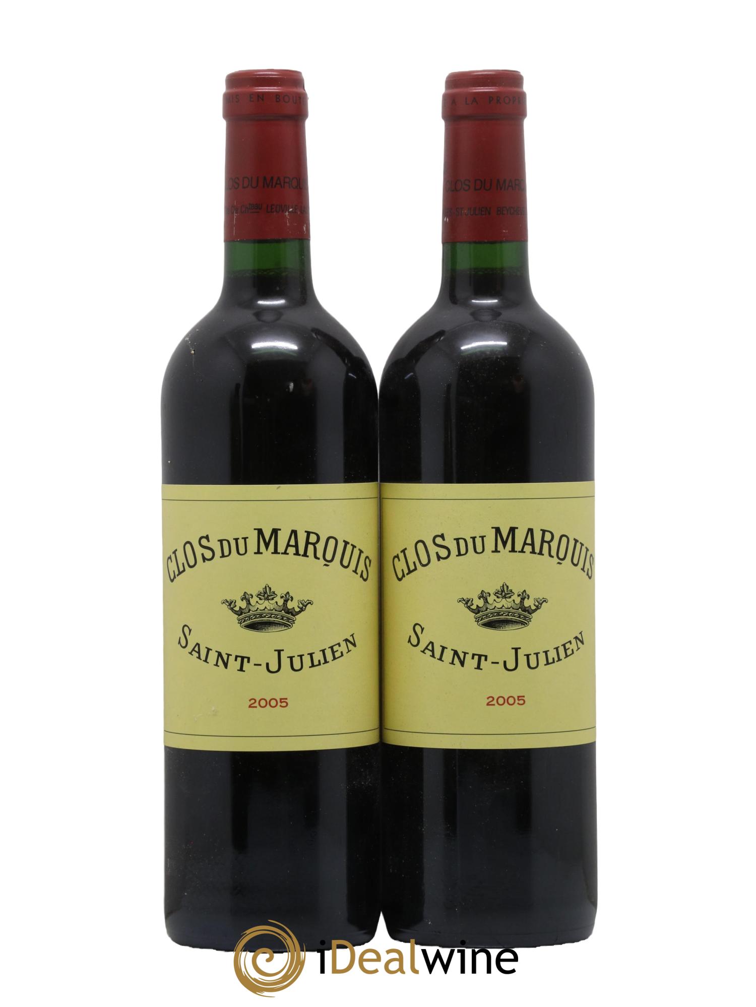 Clos du Marquis 2005 - Lot de 2 bouteilles - 0