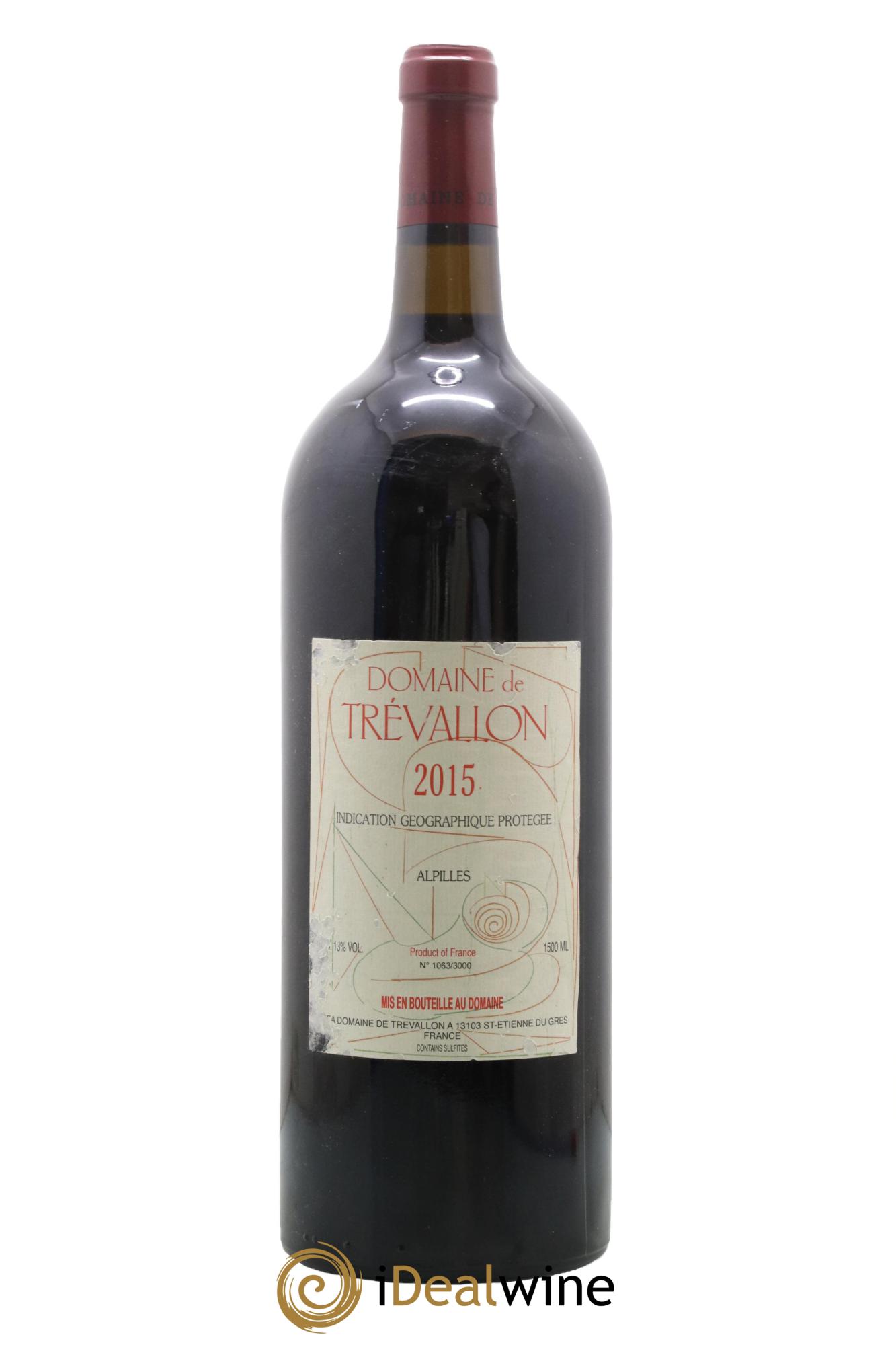 Alpilles Trévallon (Domaine de) Eloi Dürrbach 2015 - Lot de 1 magnum - 0
