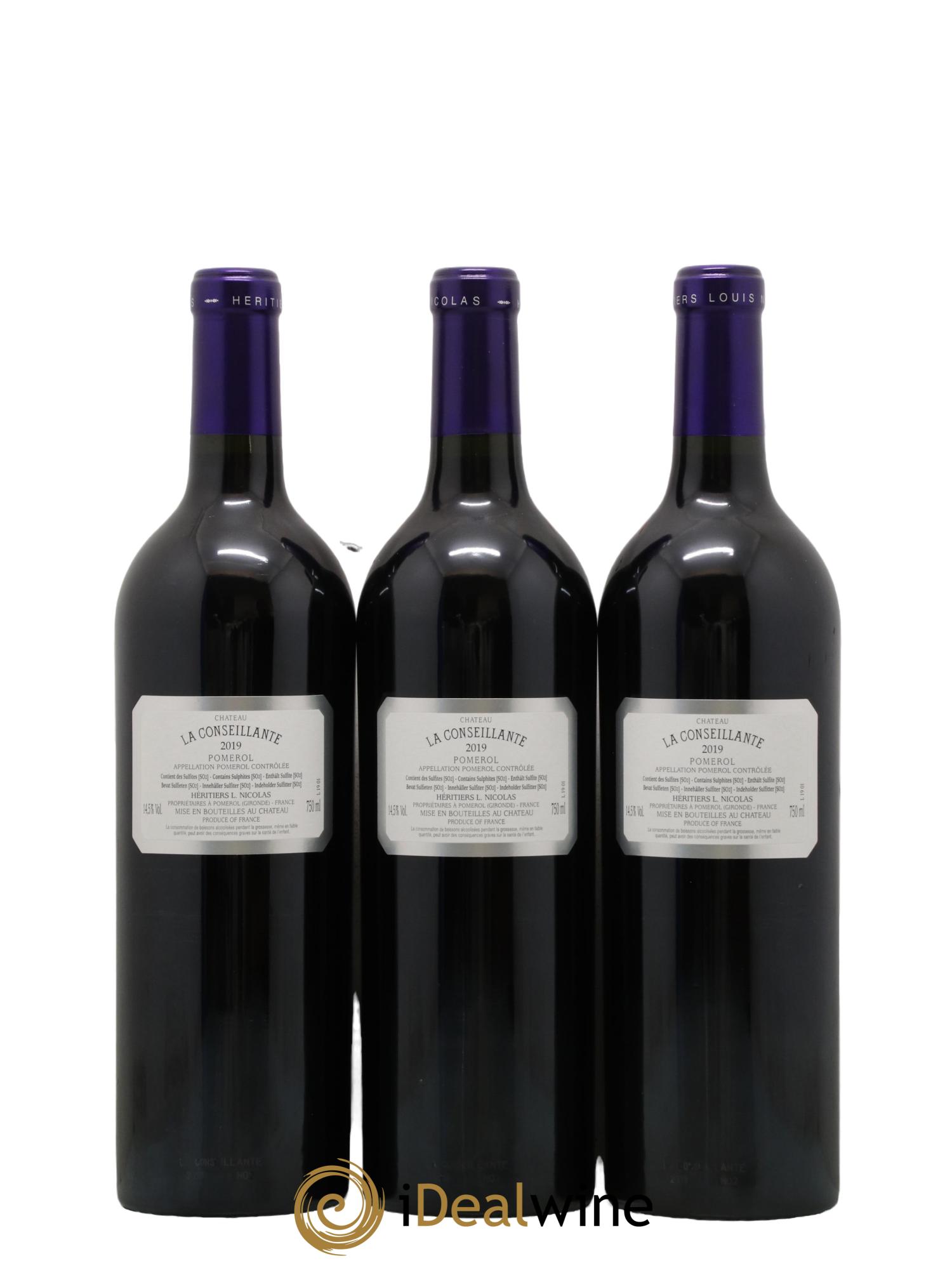 Château la Conseillante 2019 - Posten von 6 Flaschen - 4