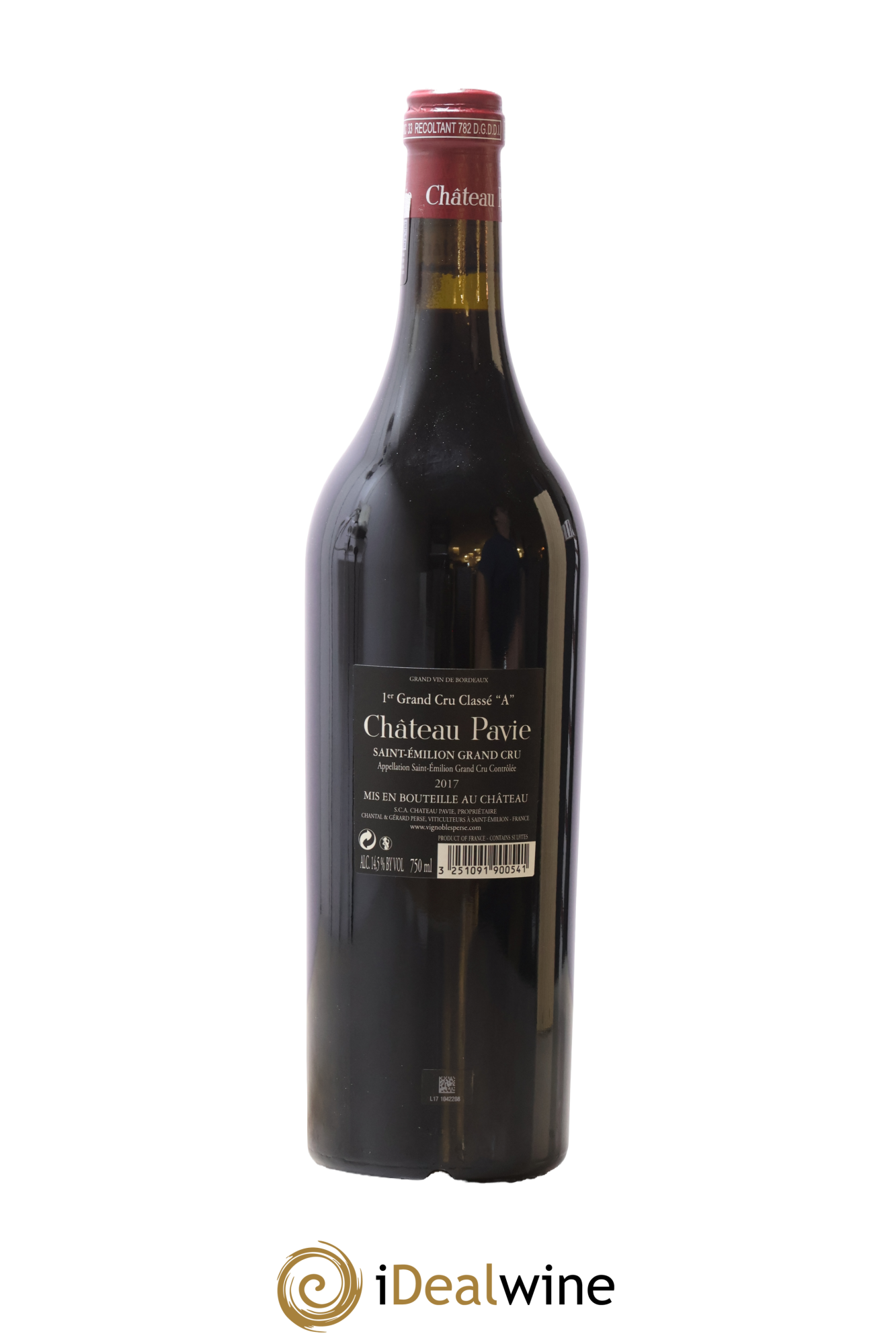 Château Pavie 1er Grand Cru Classé A 2017 - Lot de 1 bouteille - 2