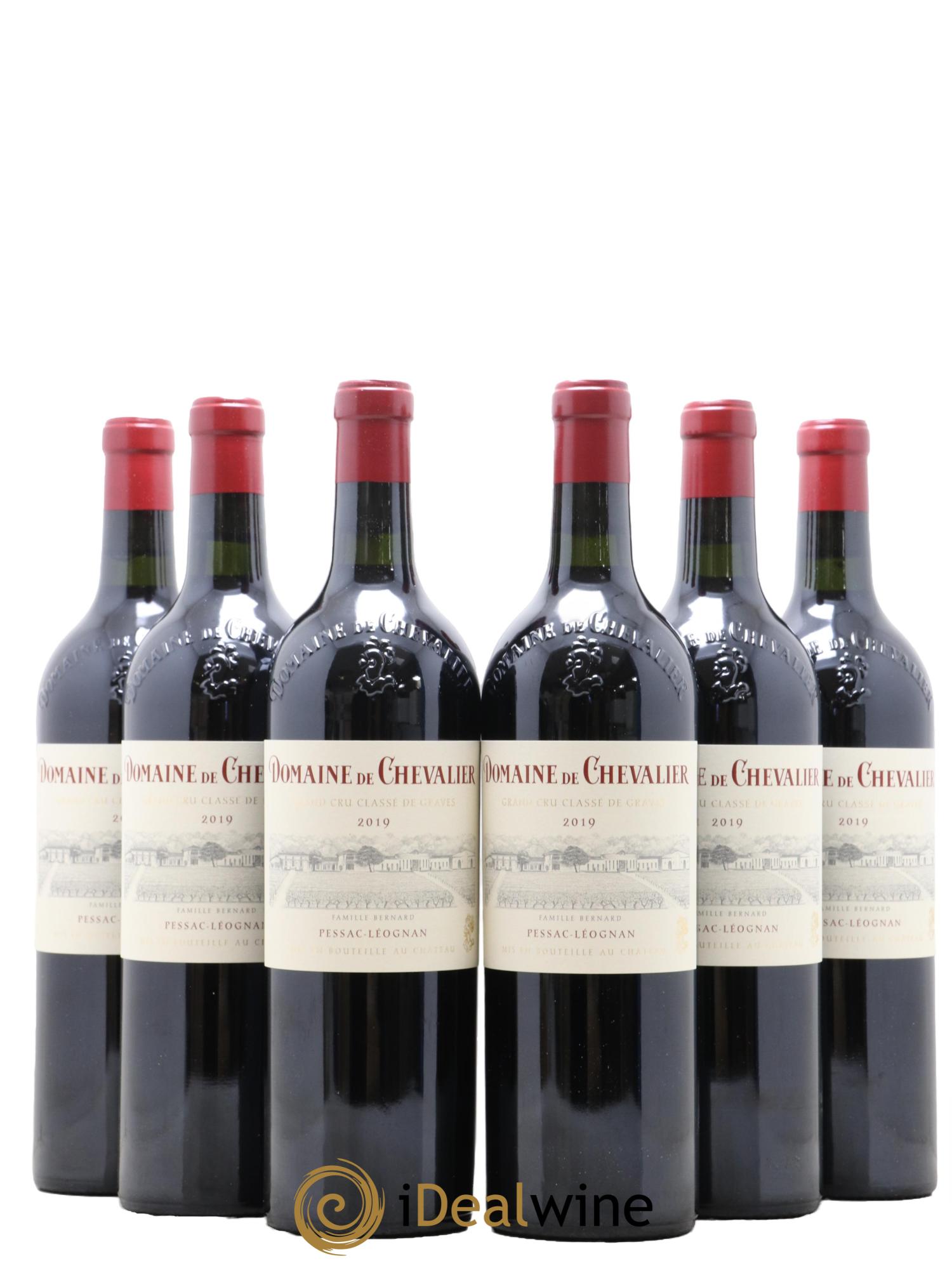 Domaine de Chevalier Cru Classé de Graves 2019 - Lot de 6 bouteilles - 0