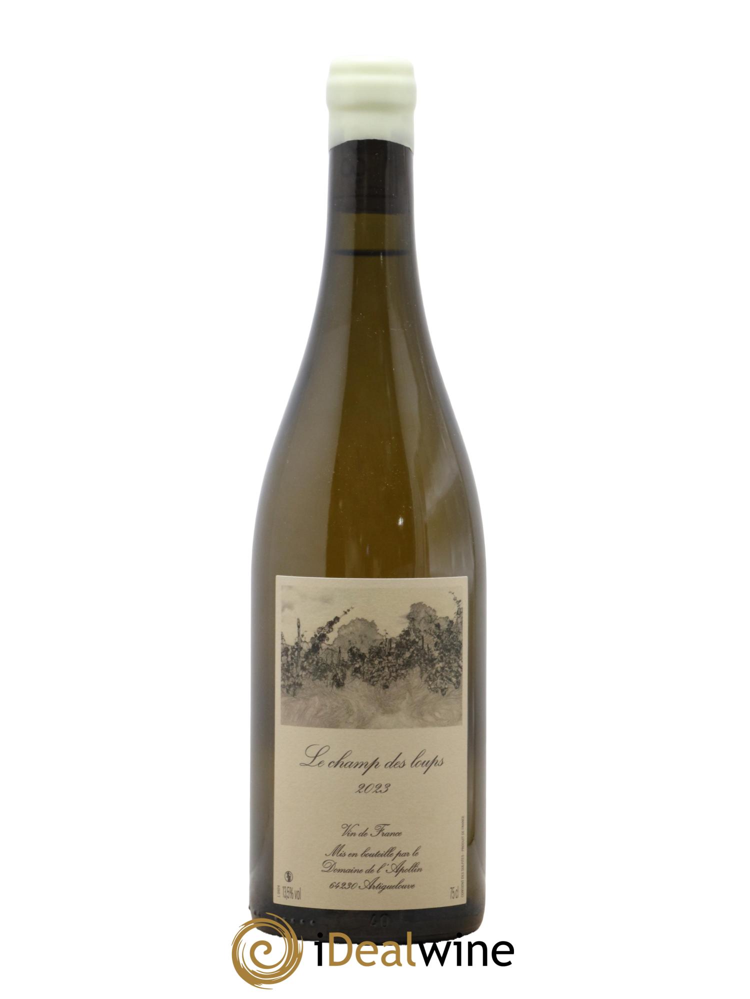 Vin de France Le Champ Des Loups Domaine de l'Apollin 2023 - Lot de 1 bouteille - 0