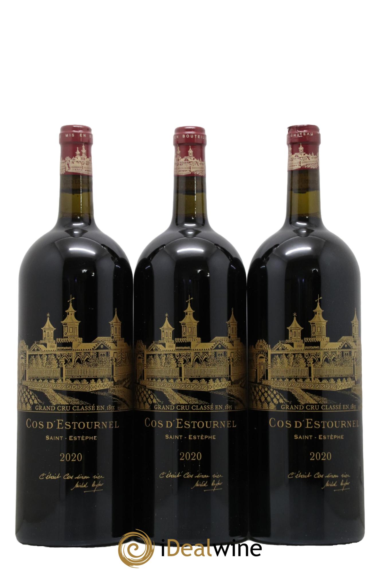 Cos d'Estournel 2ème Grand Cru Classé  2020 - Posten von 3 Magnum - 0