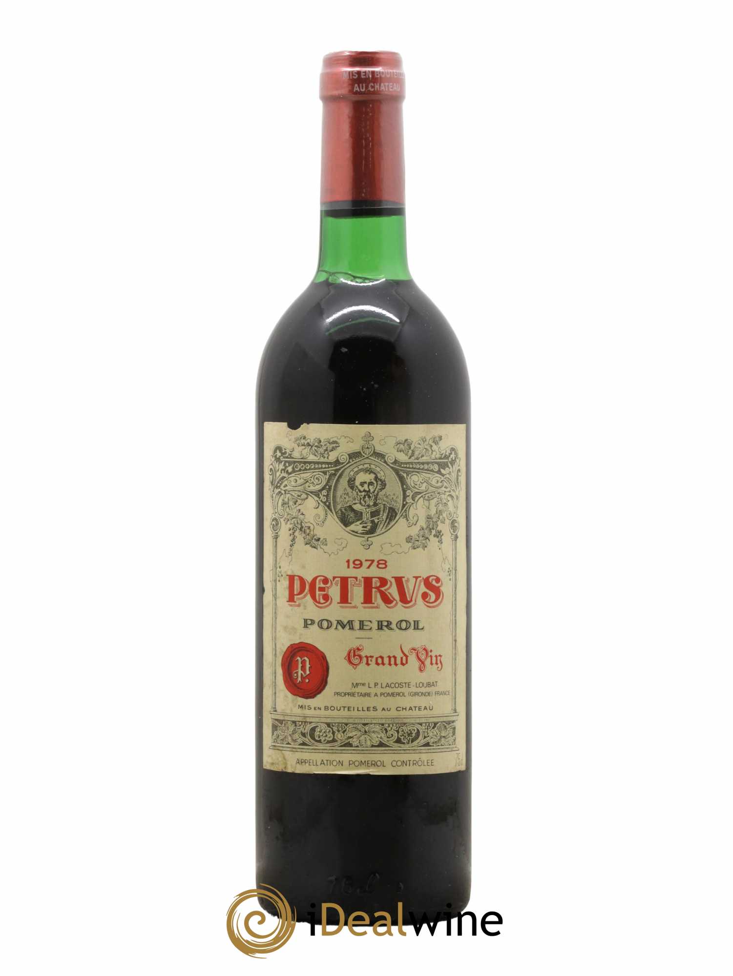Petrus 1978 - Lot de 1 bouteille - 0