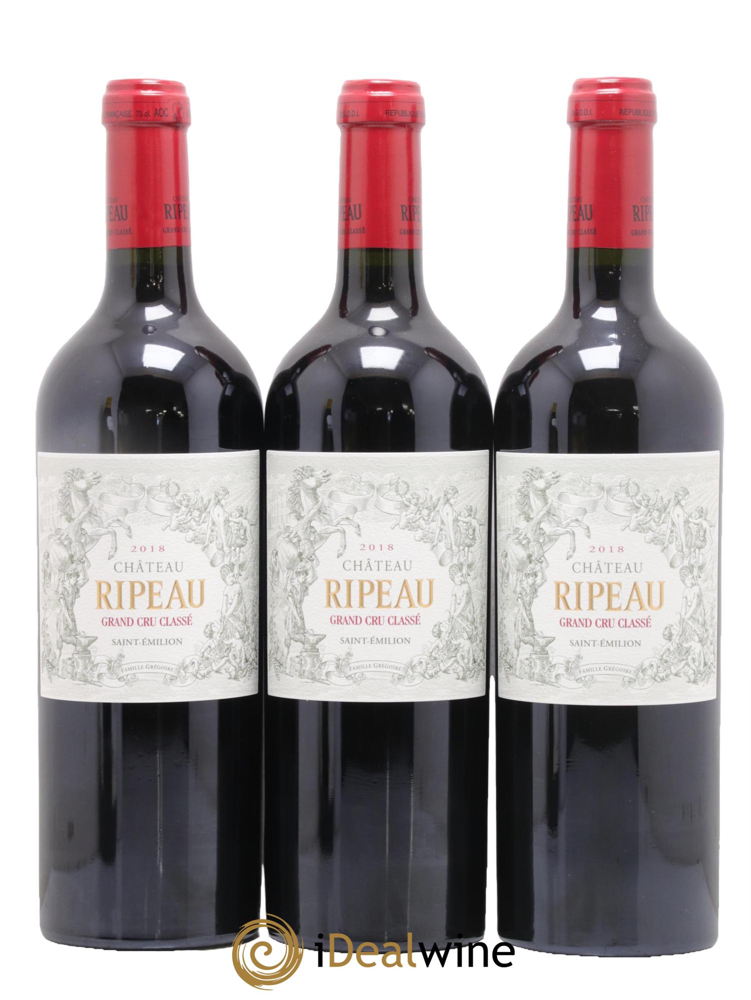 Château Ripeau Grand Cru Classé 2018 - Lot de 6 bouteilles - 2