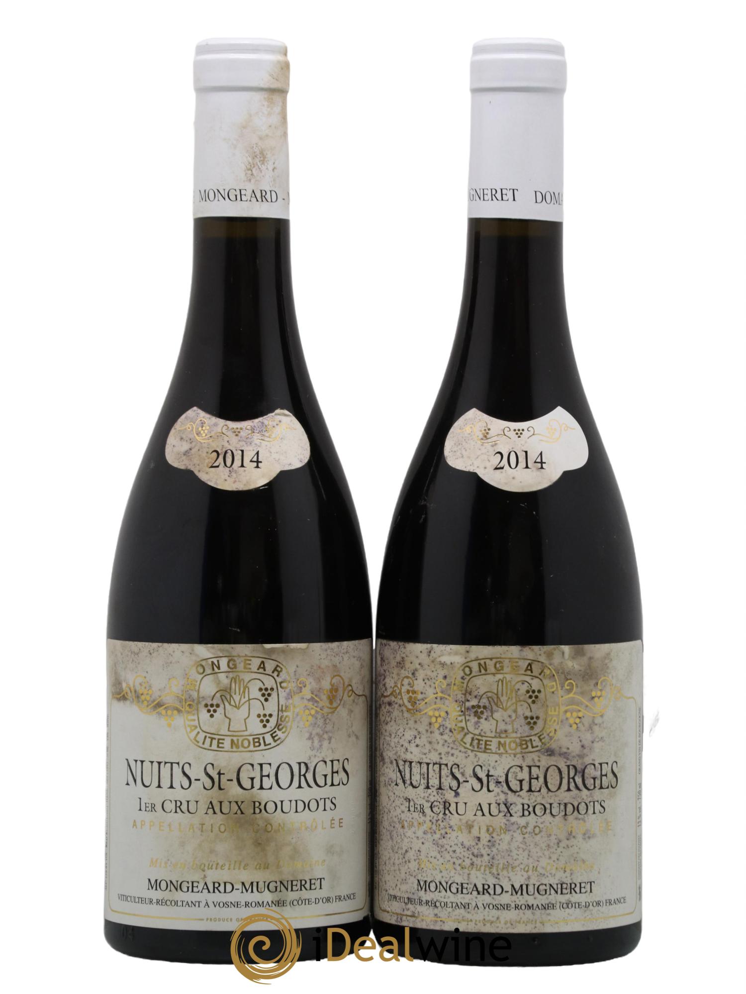 Nuits-Saint-Georges 1er Cru Aux Boudots Mongeard-Mugneret (Domaine) 2014 - Lot de 2 bouteilles - 0