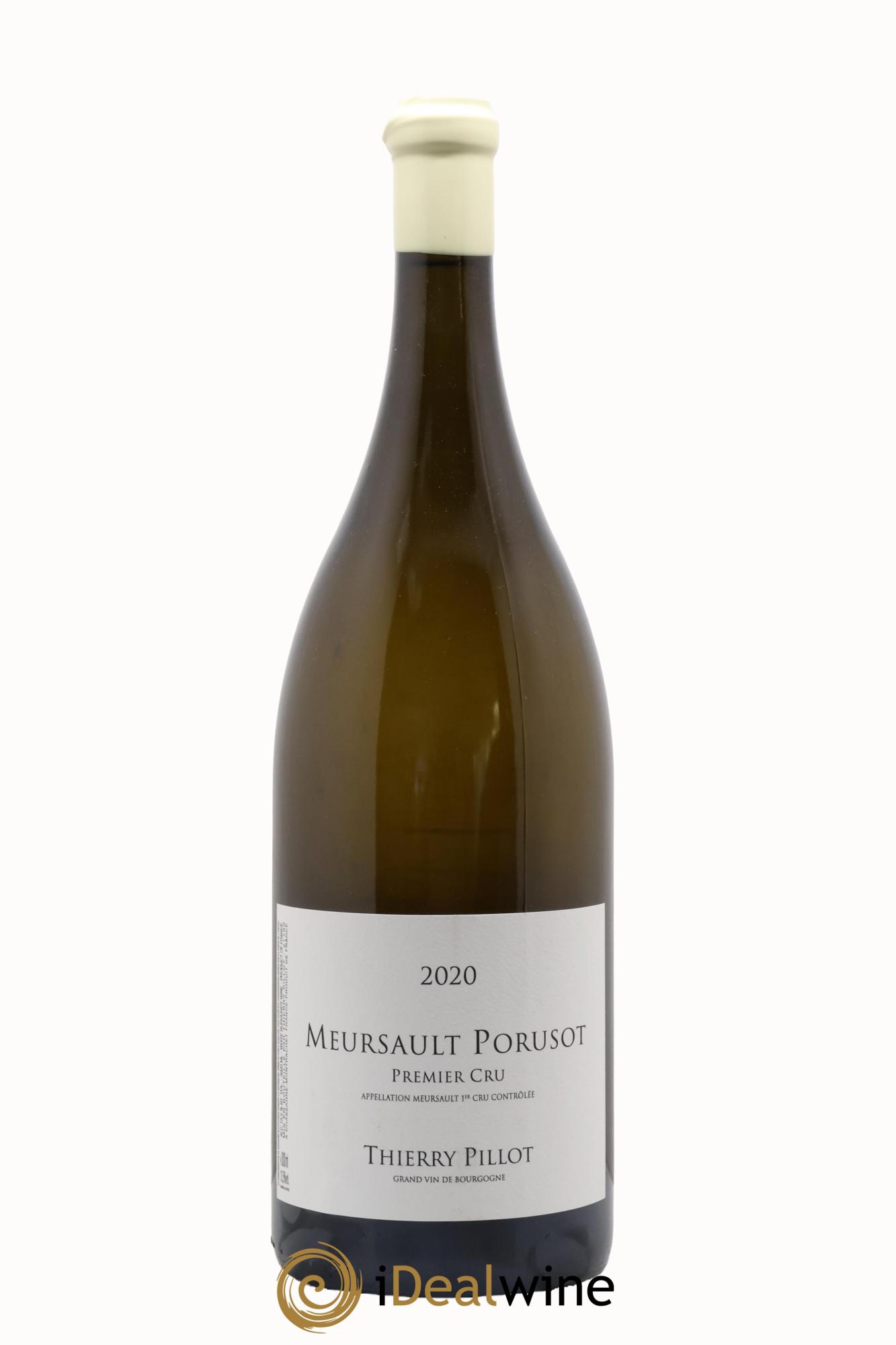 Meursault 1er Cru Porusot Thierry Pillot 2020 - Lot de 1 double magnum - 0