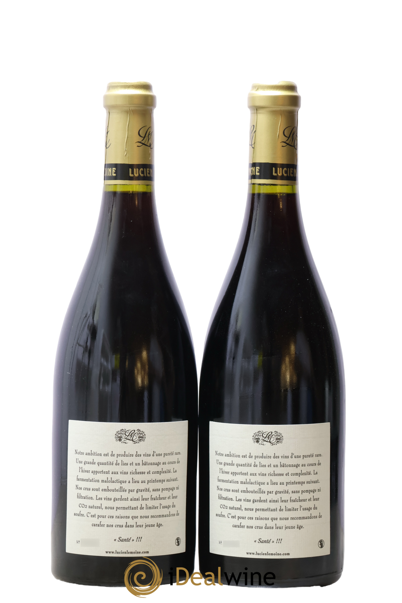 Echezeaux Grand Cru Lucien Le Moine 2008 - Lot of 2 bottles - 1