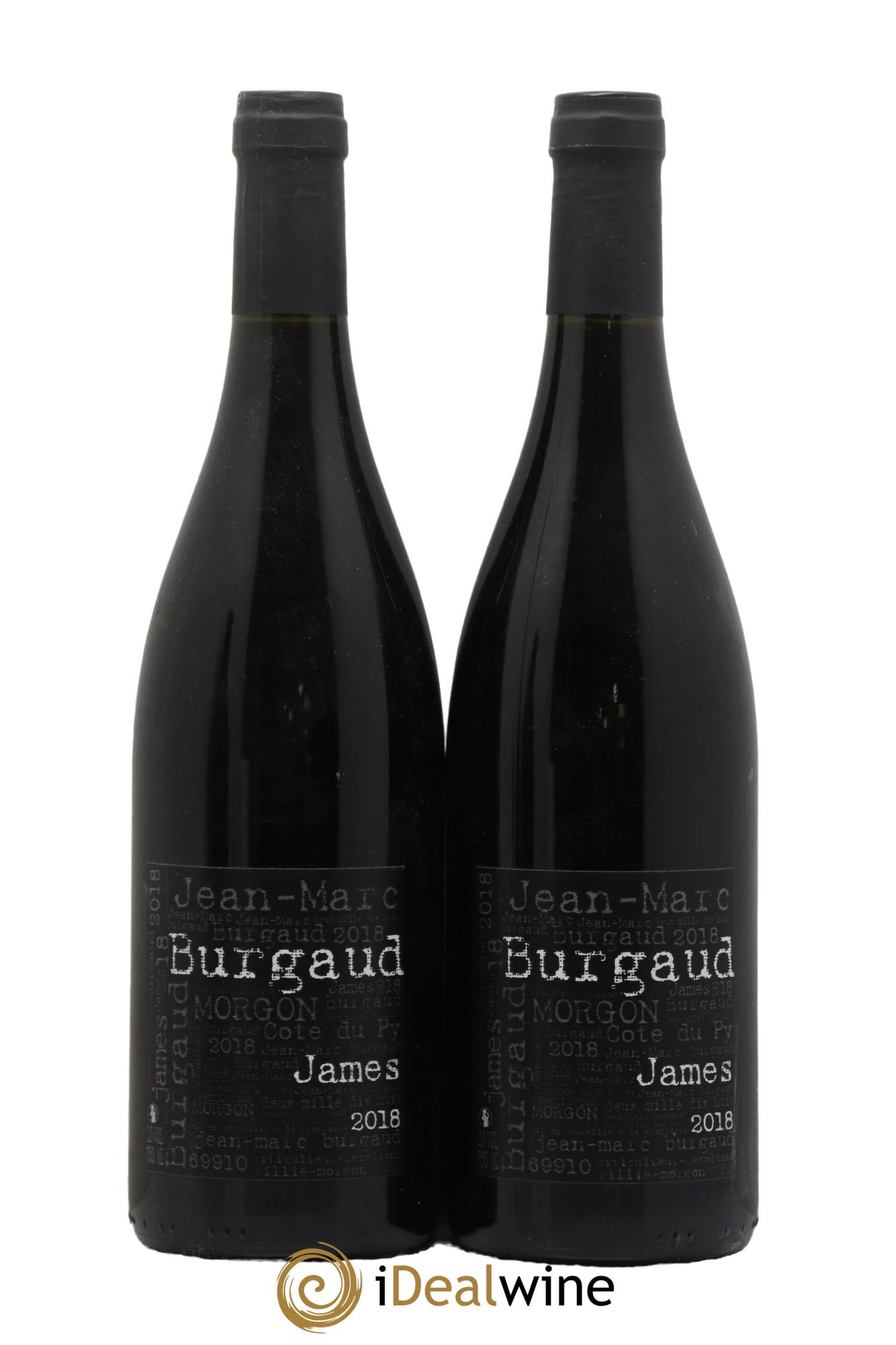 Morgon Côte du Py James Jean-Marc Burgaud (Domaine) 2018 - Lotto di 2 bottiglie - 0