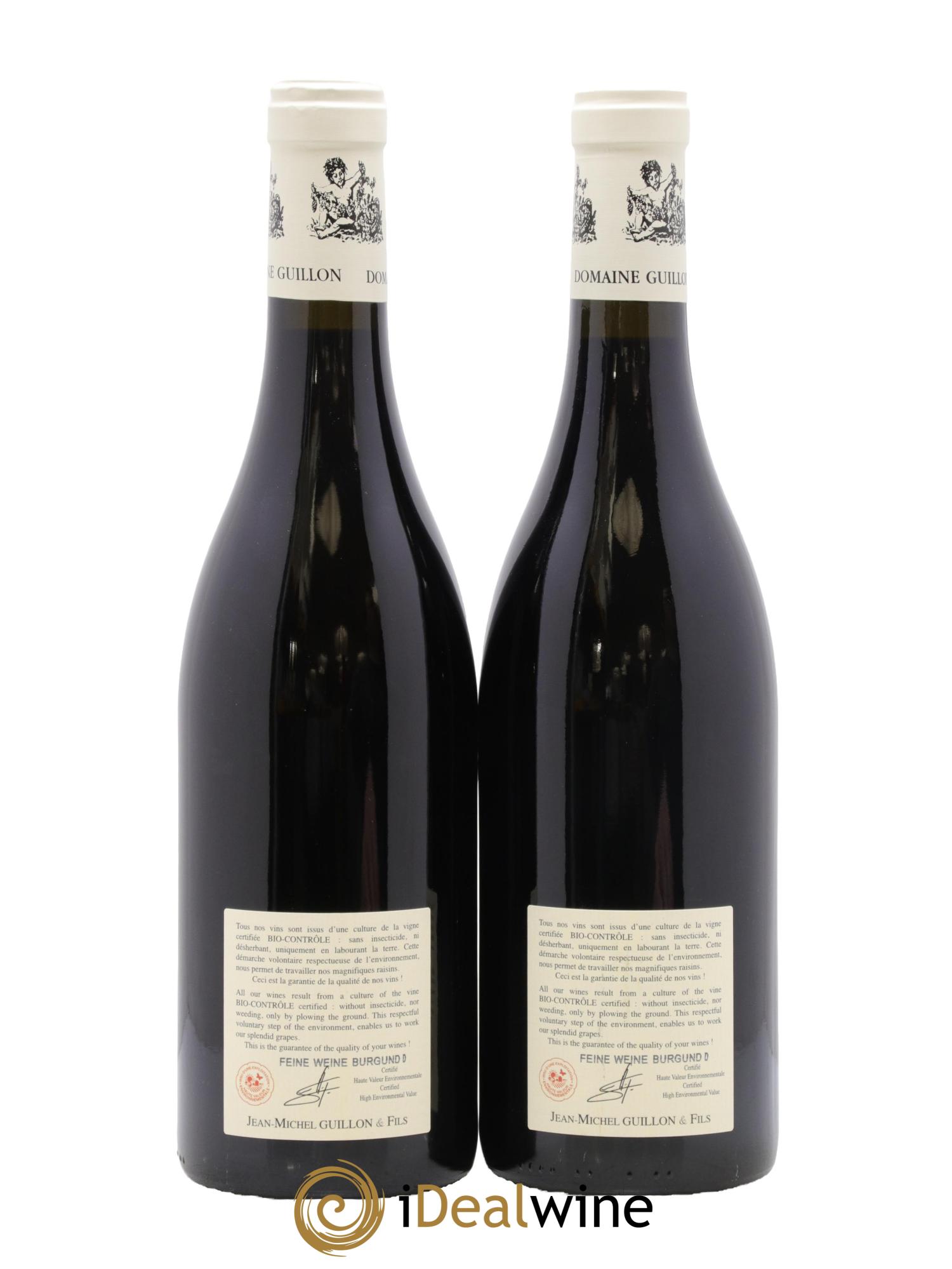 Clos de Vougeot Grand Cru Jean-Michel Guillon 2023 - Lot of 2 bottles - 1