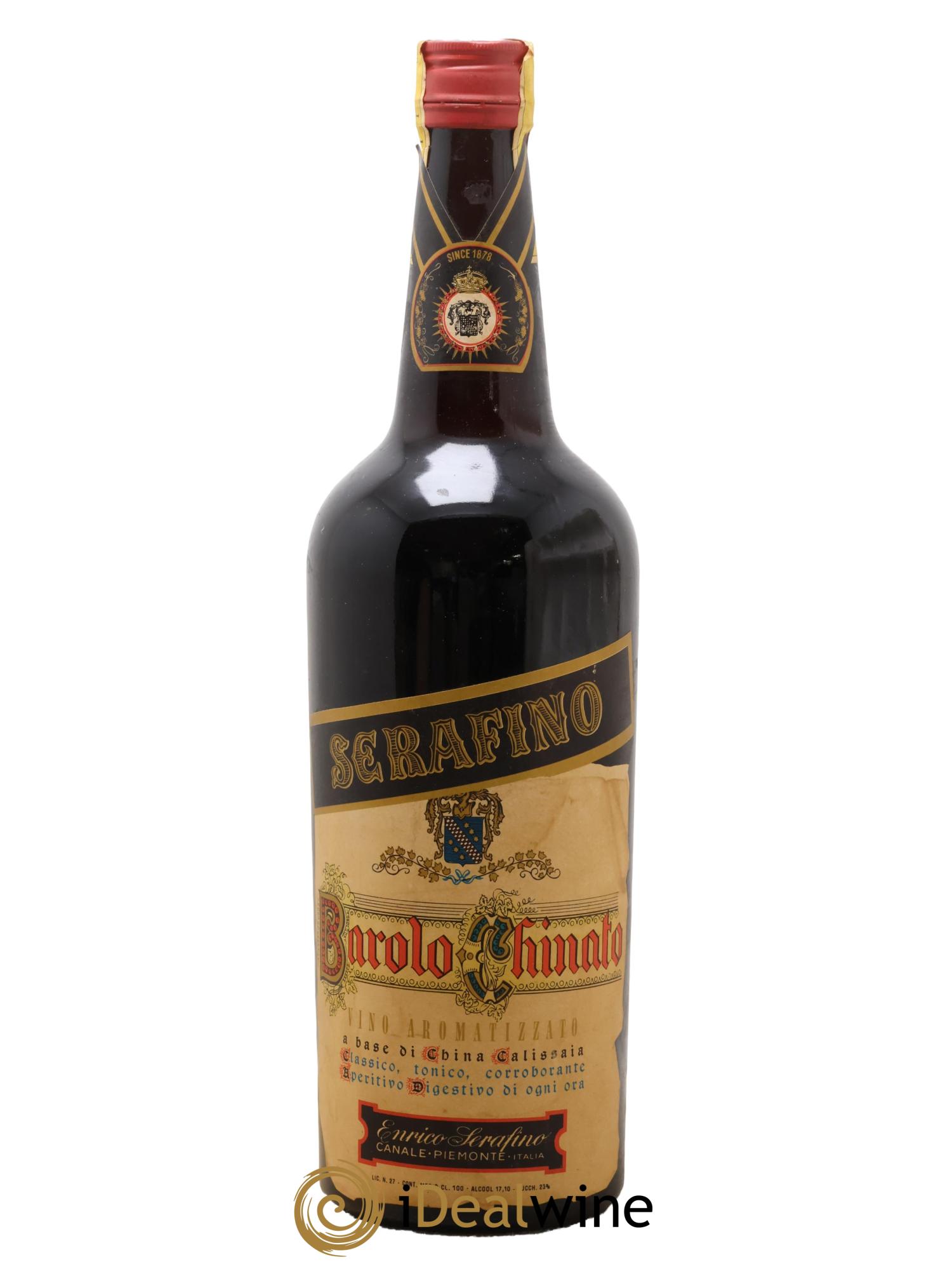 Barolo Chinato Enrico Serafino years 50 - Lot de 1 litre - 0