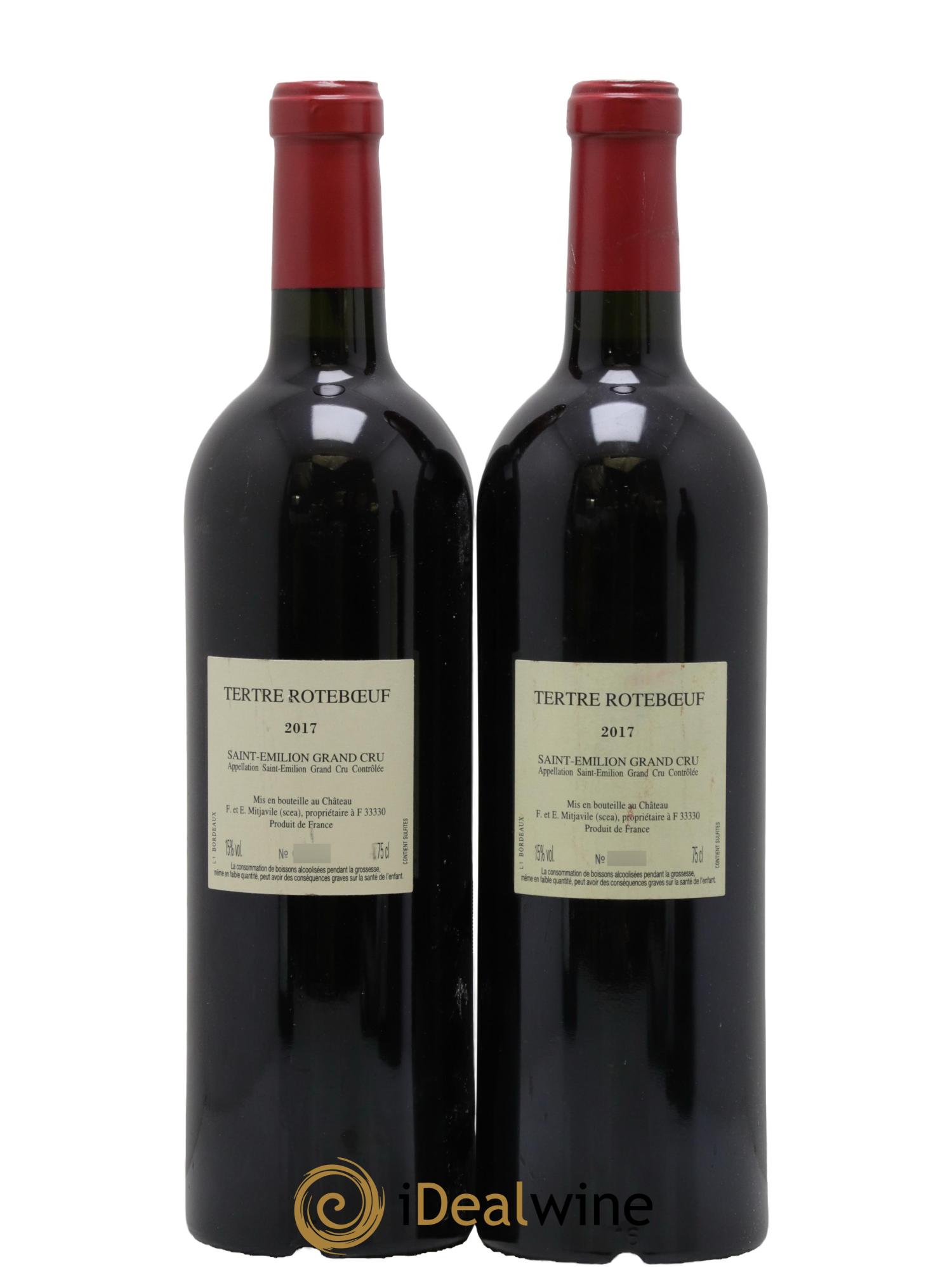 Château Tertre Roteboeuf  2017 - Lot de 2 bouteilles - 1