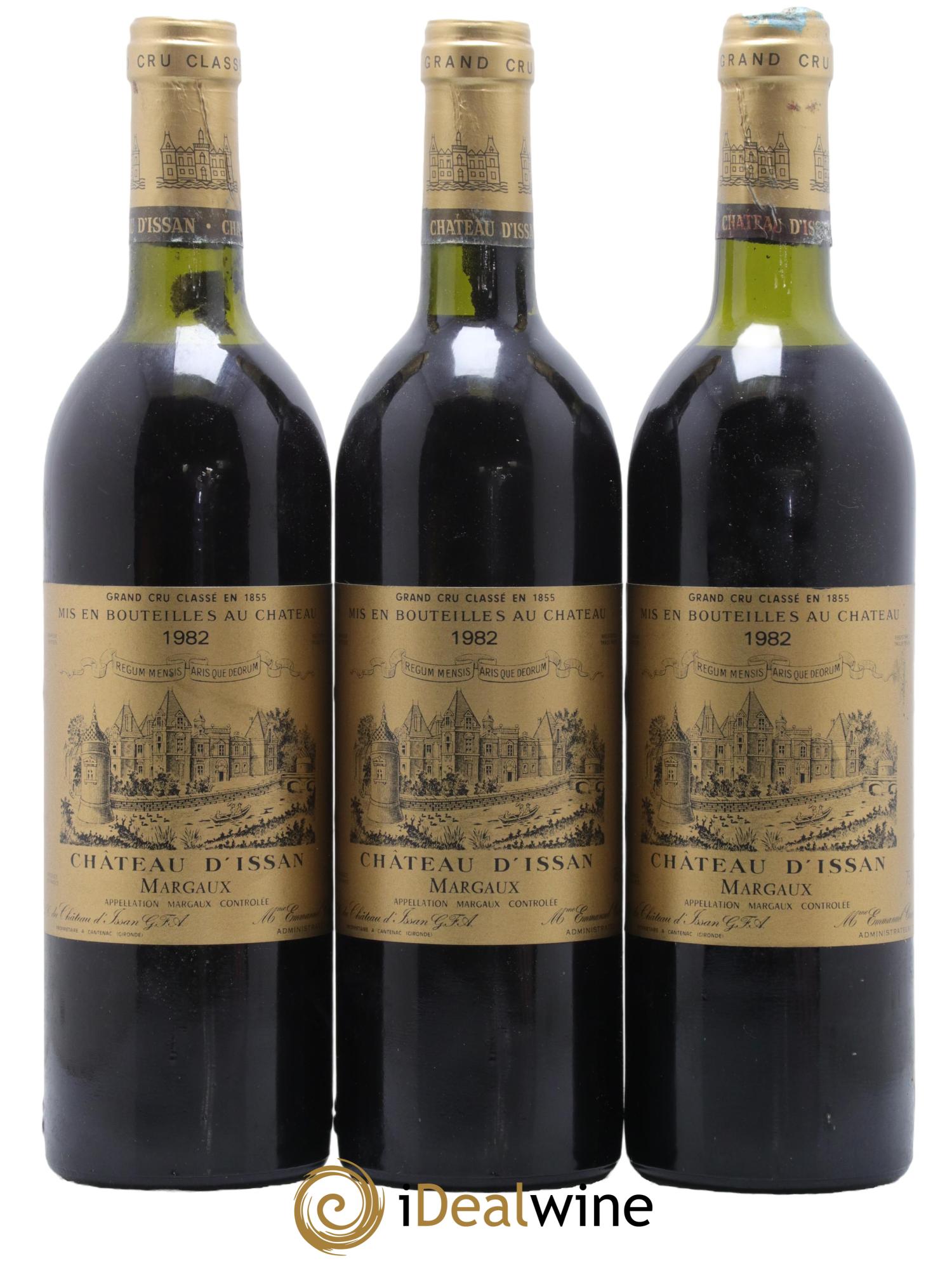 Château d'Issan 3ème Grand Cru Classé 1982 - Lot de 12 bouteilles - 3