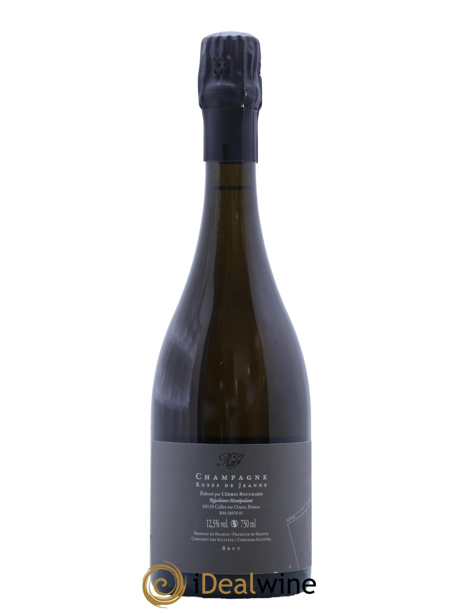 Roses de Jeanne Côte de Val Vilaine Blanc de Noirs Cédric Bouchard 2021 - Lot de 1 bouteille - 1