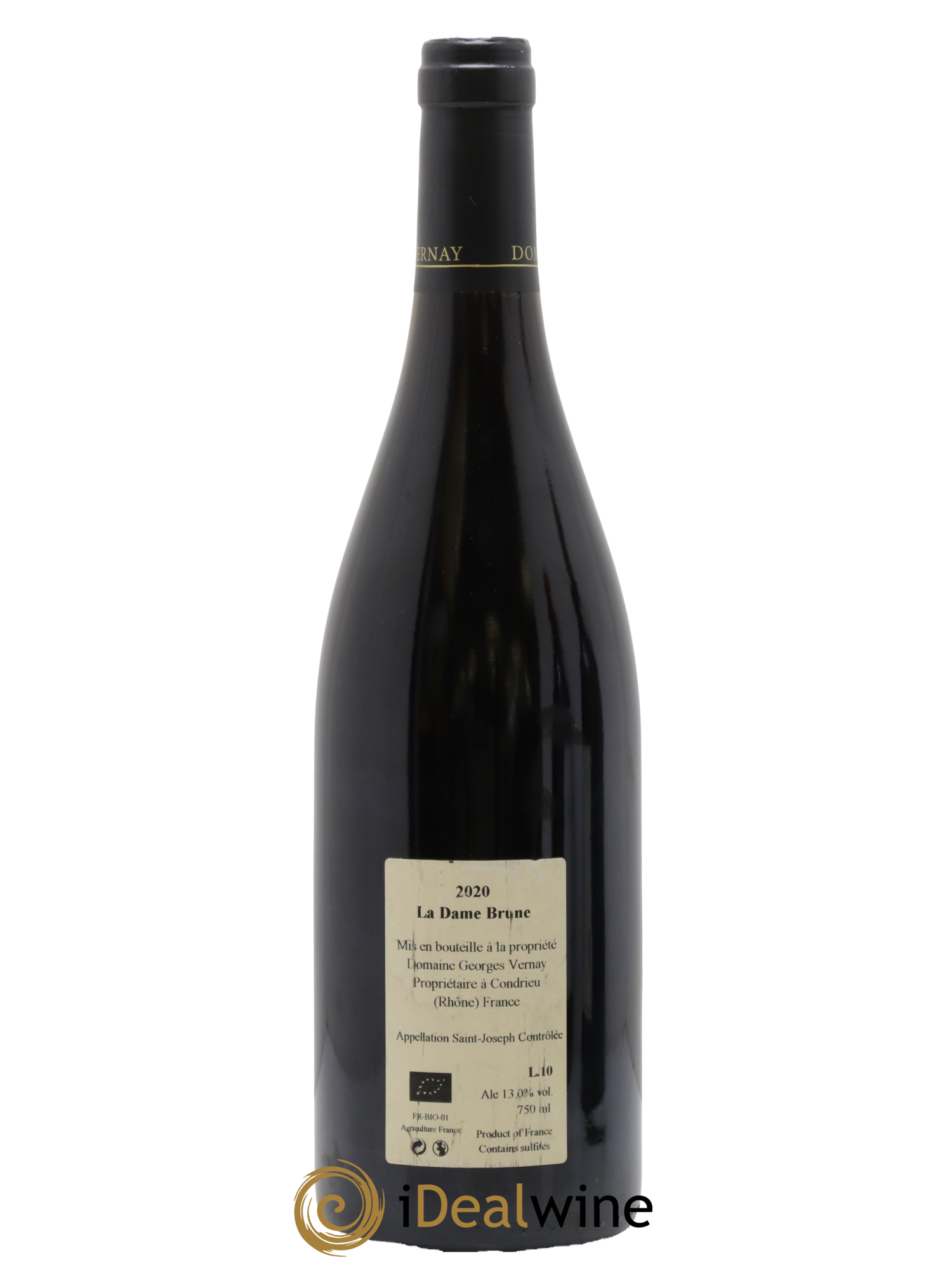 Saint-Joseph La Dame Brune Georges Vernay 2020 - Lot de 1 bouteille - 1